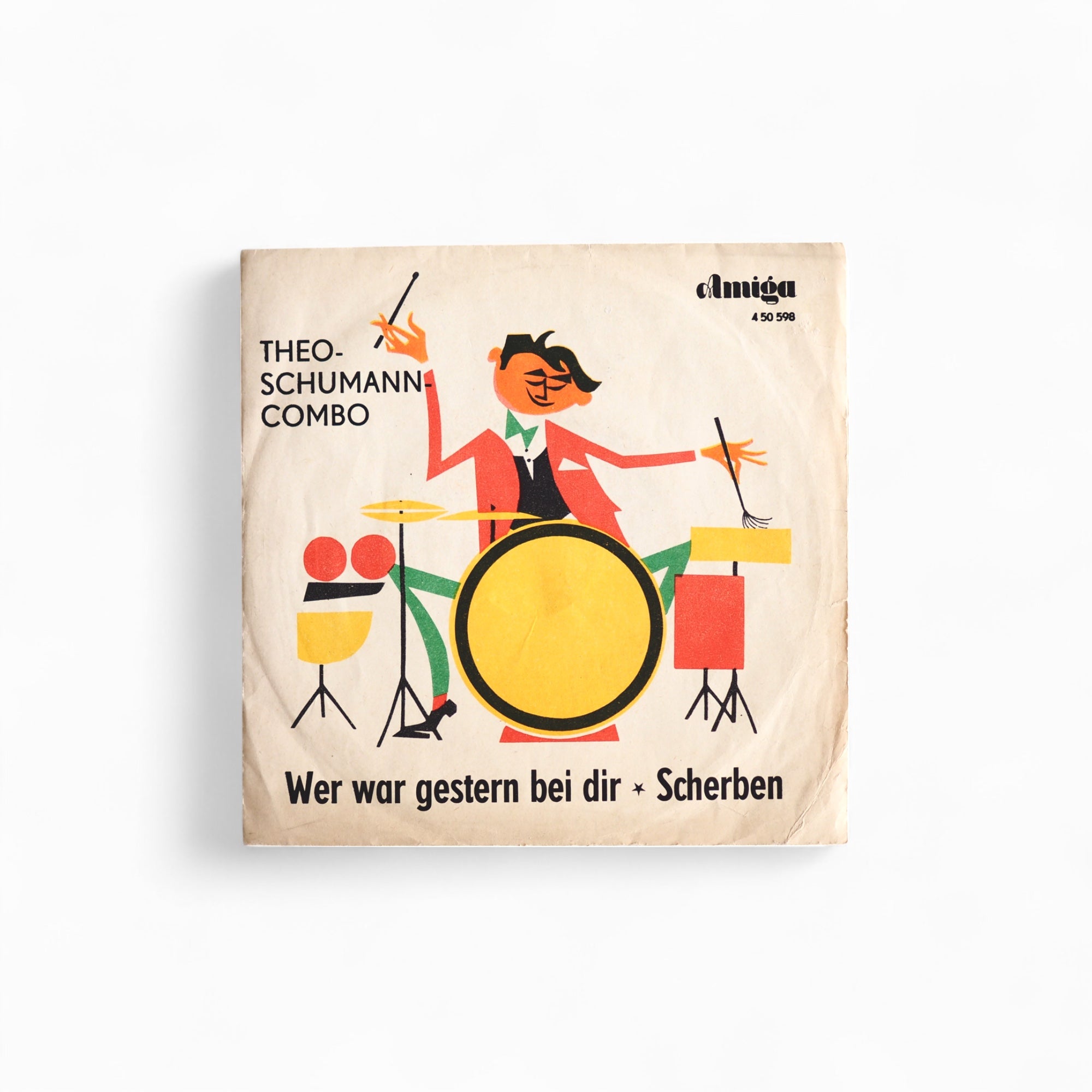 THEO SCHUMANN COMBO - Wer war gestern bei dir / Scherben(used)