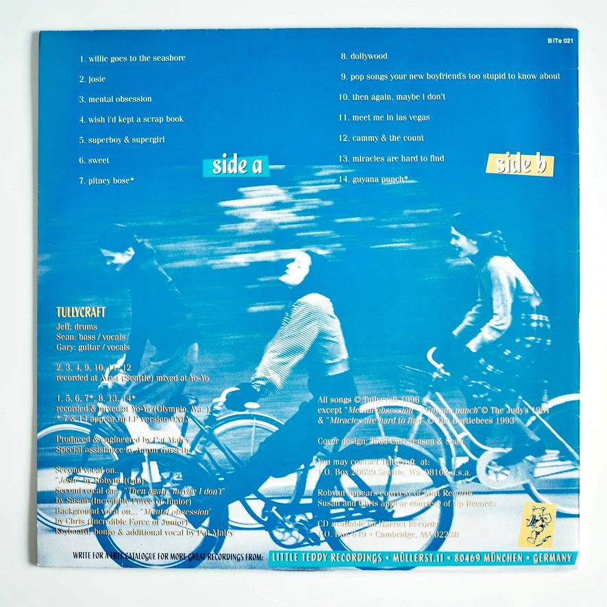 Tullycraft - Old Traditions, New Standards 裏ジャケット