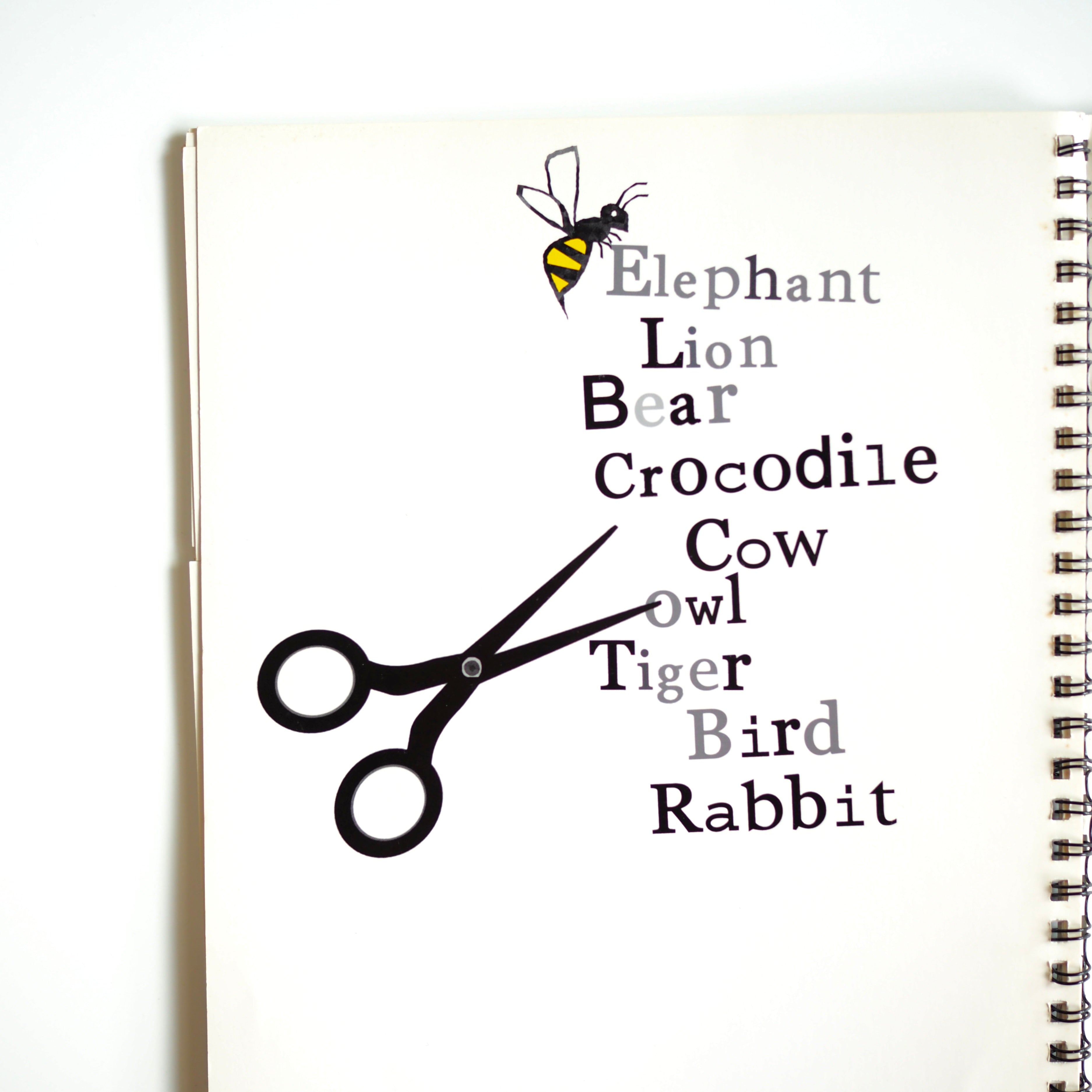 colobockle - Livre d'images Animal Works (utilisé)
