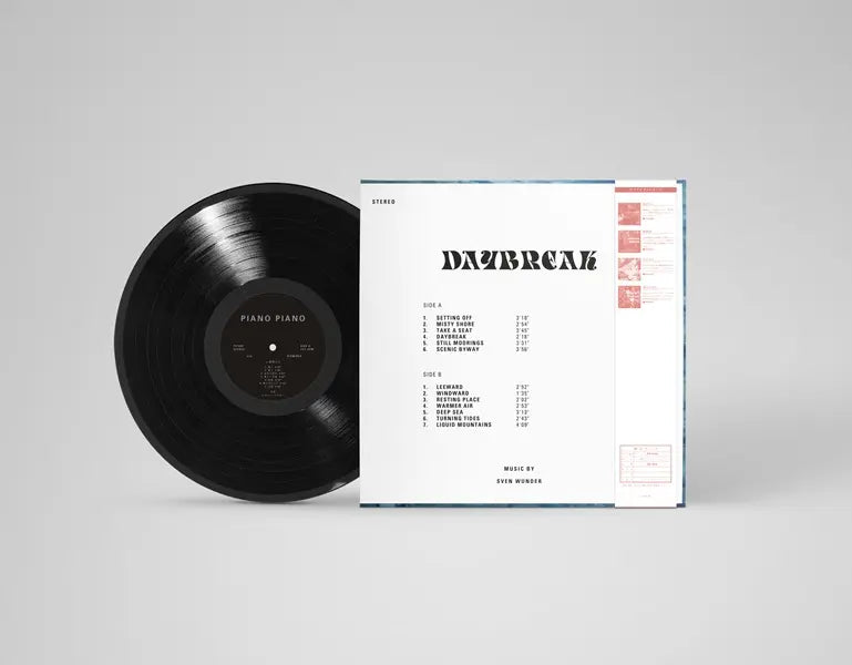 SVEN WUNDER - DAYBREAK back