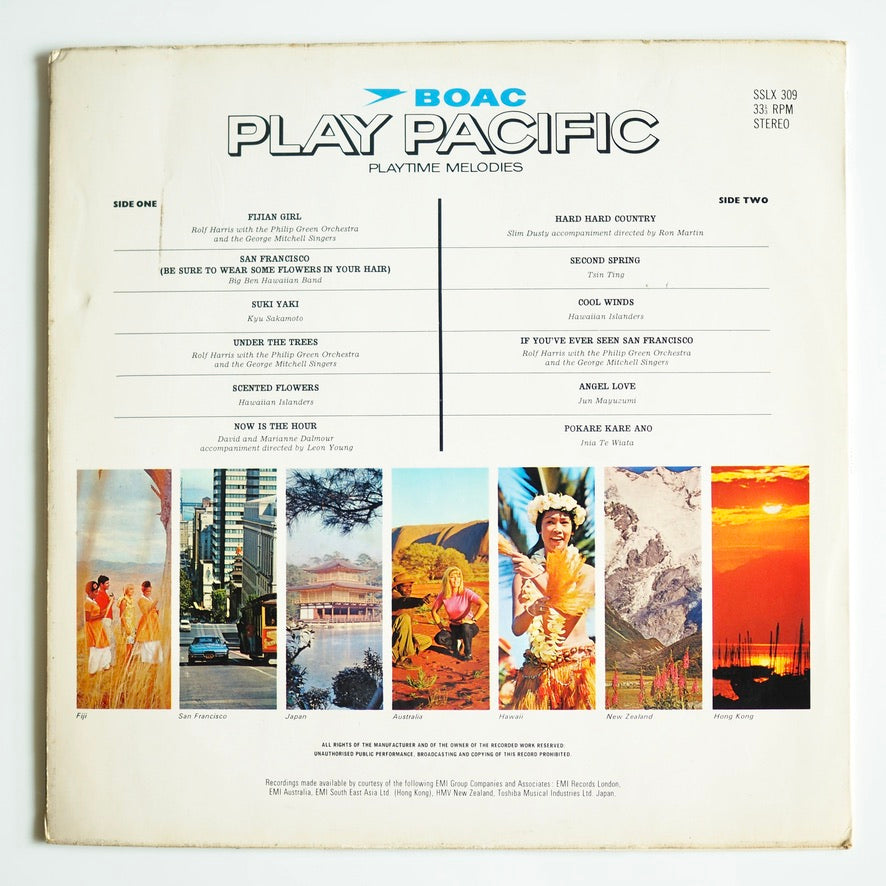 VA - BOAC / PLAY PACIFIC | MÉLODIES DE PLAYTIME (utilisées)