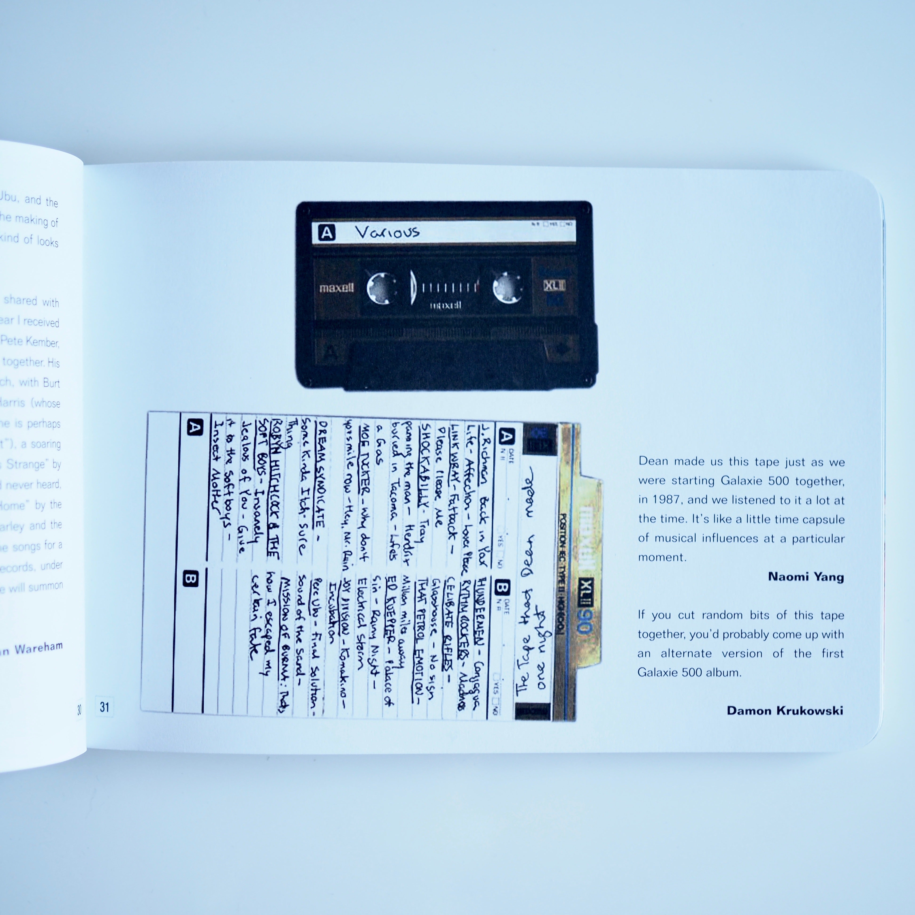 Mix Tape : L'art de la culture cassette édité par Thurston Moore (utilisé)