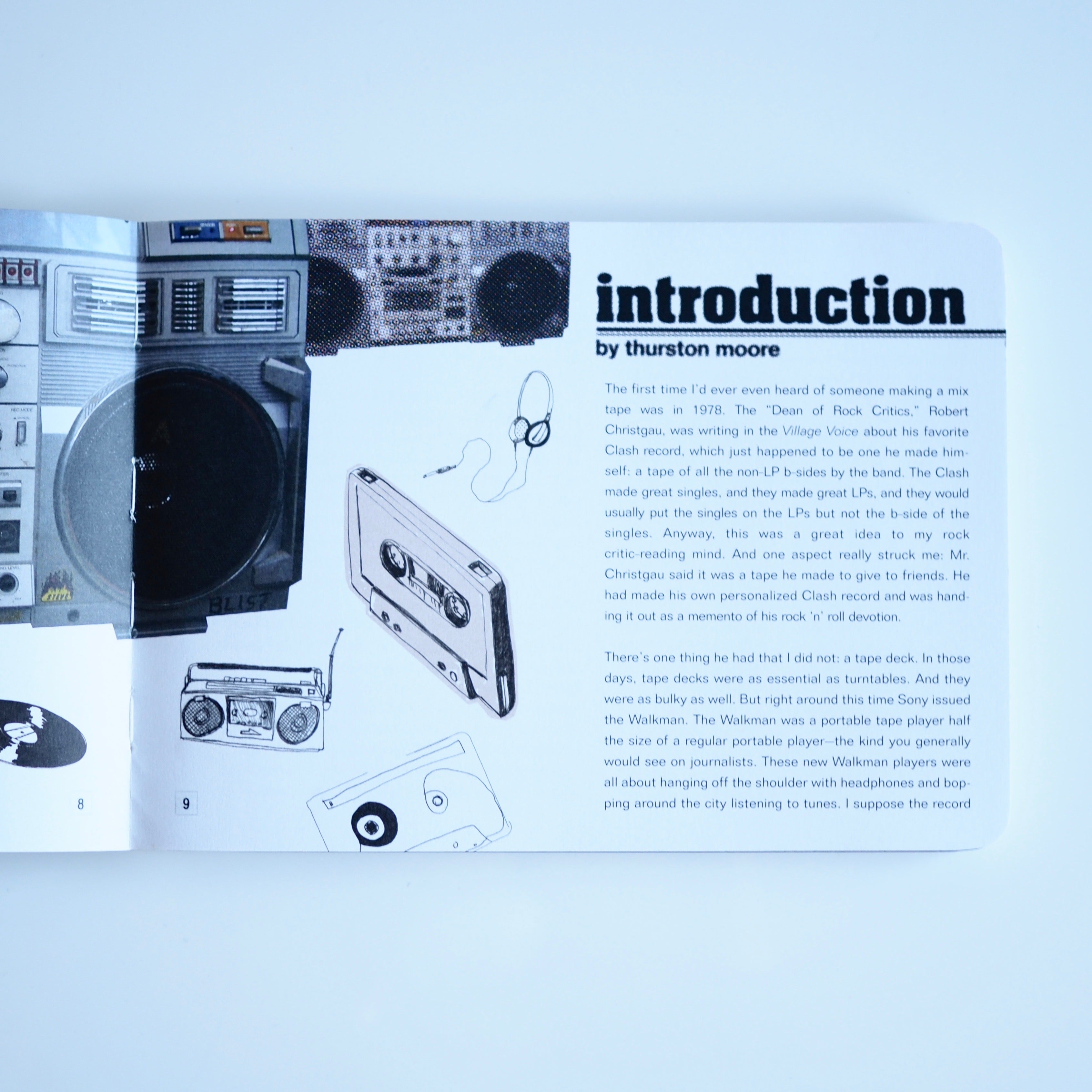 Mix Tape : L'art de la culture cassette édité par Thurston Moore (utilisé)