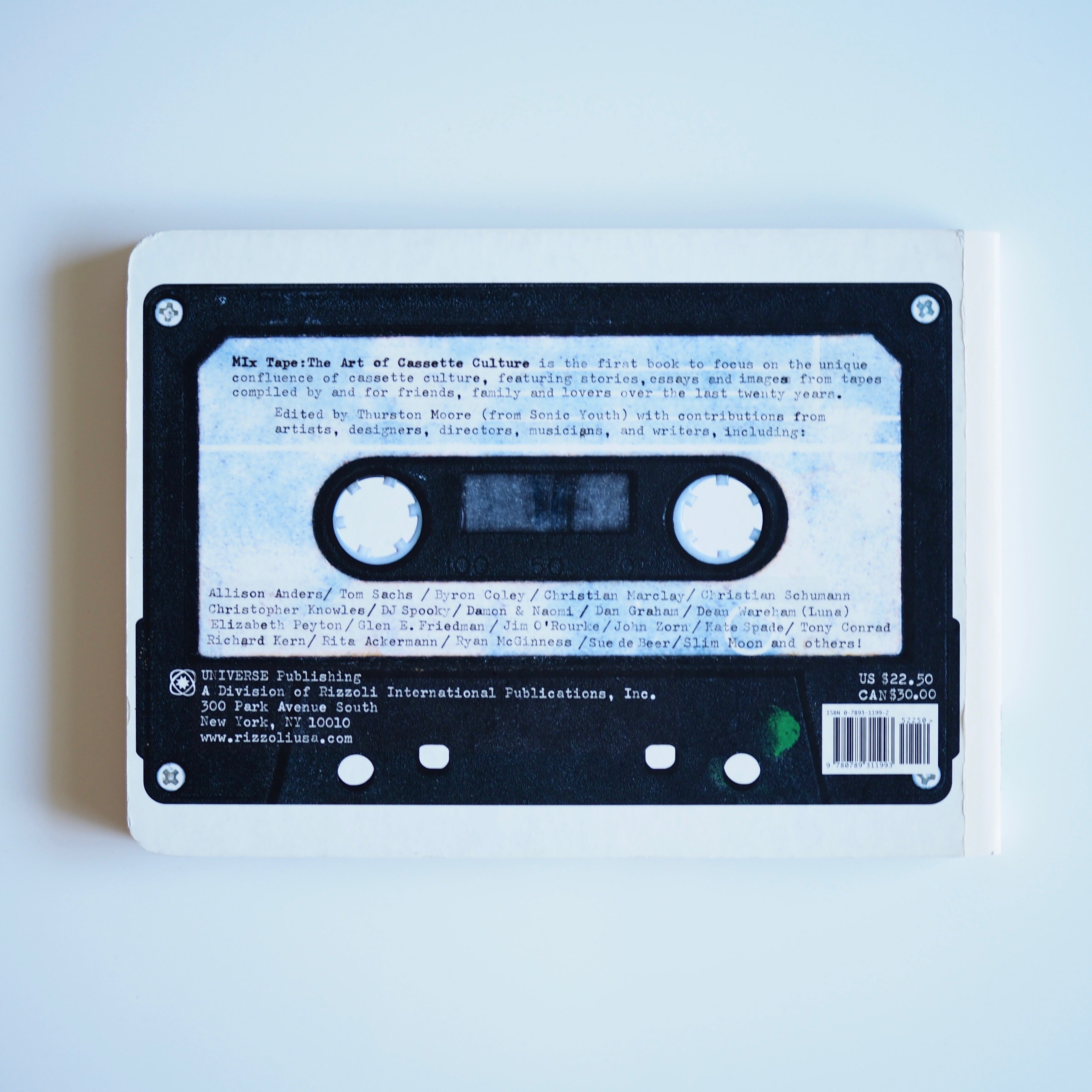 Mix Tape : L'art de la culture cassette édité par Thurston Moore (utilisé)