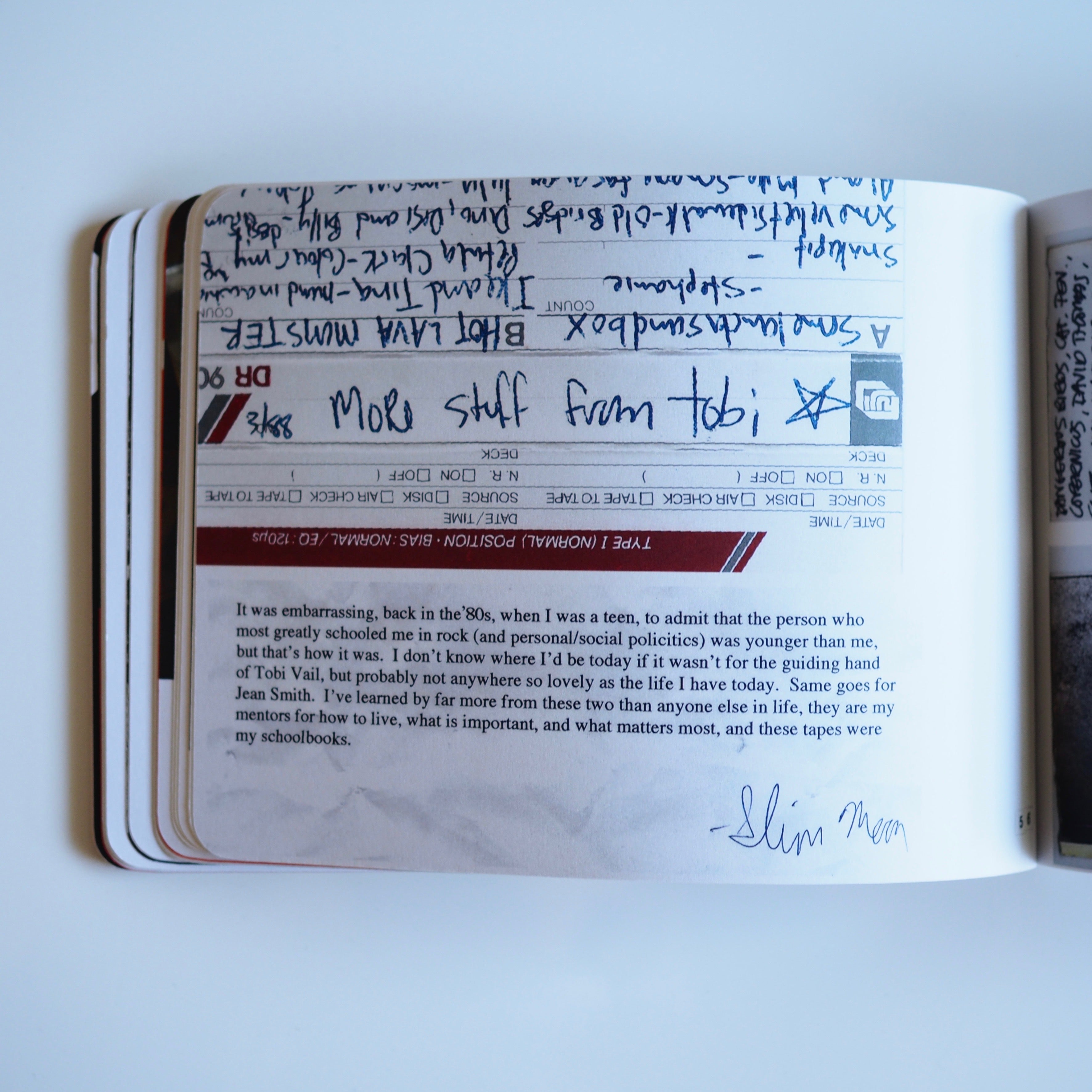 Mix Tape : L'art de la culture cassette édité par Thurston Moore (utilisé)