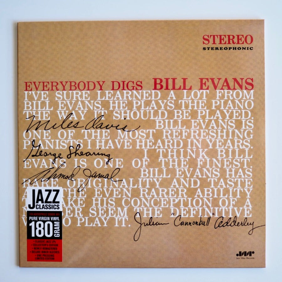 bill evance everybody digs レコード　新品未開封 Bill Evans - Everybody Digs Bill Evans (LP) – Meditations