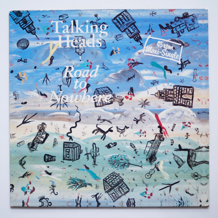 Talking Heads - Road to Nowhere (45rpm maxi-single)［used］