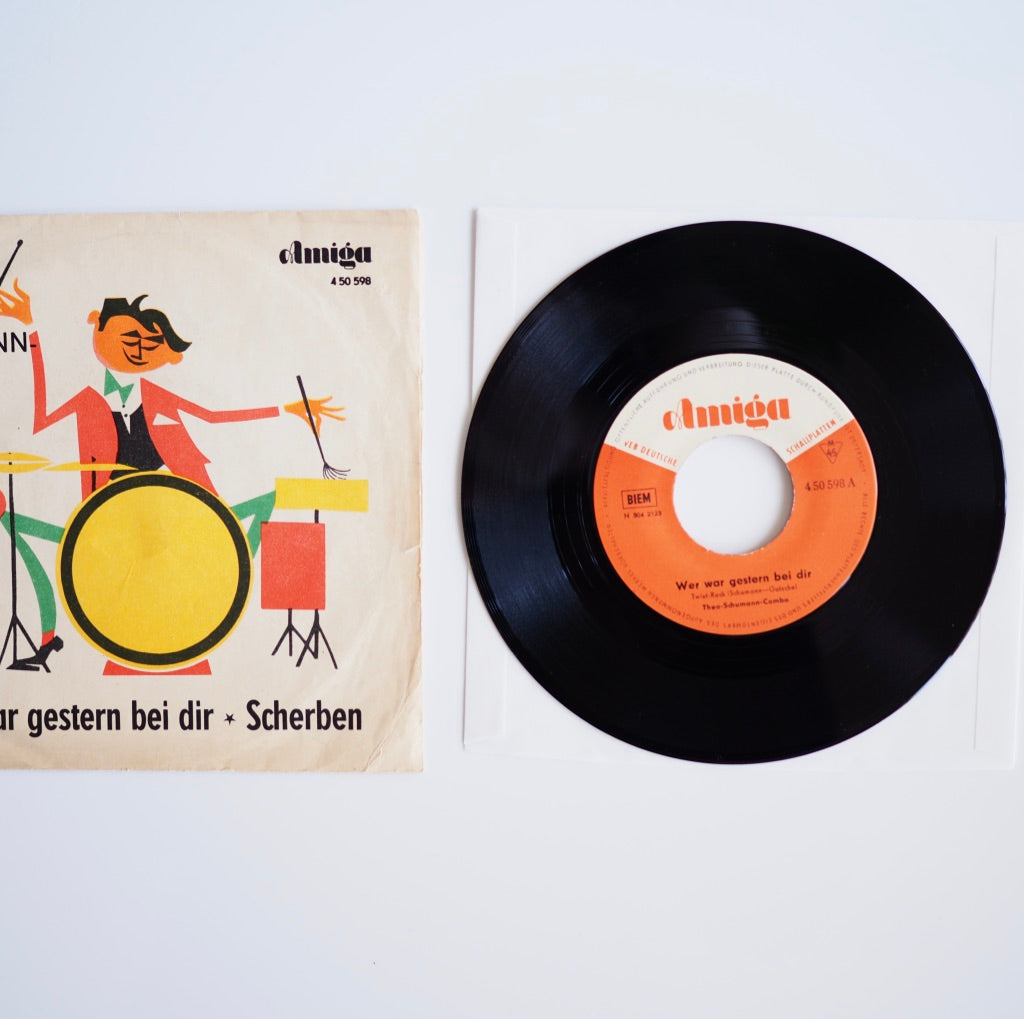 THEO SCHUMANN COMBO - Wer war gestern bei dir / Scherben(used)