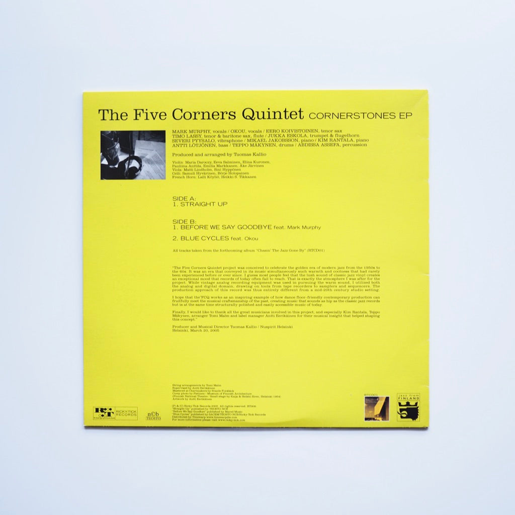 The Five Corners Quintet - CORNERSTONES EP (utilisé)