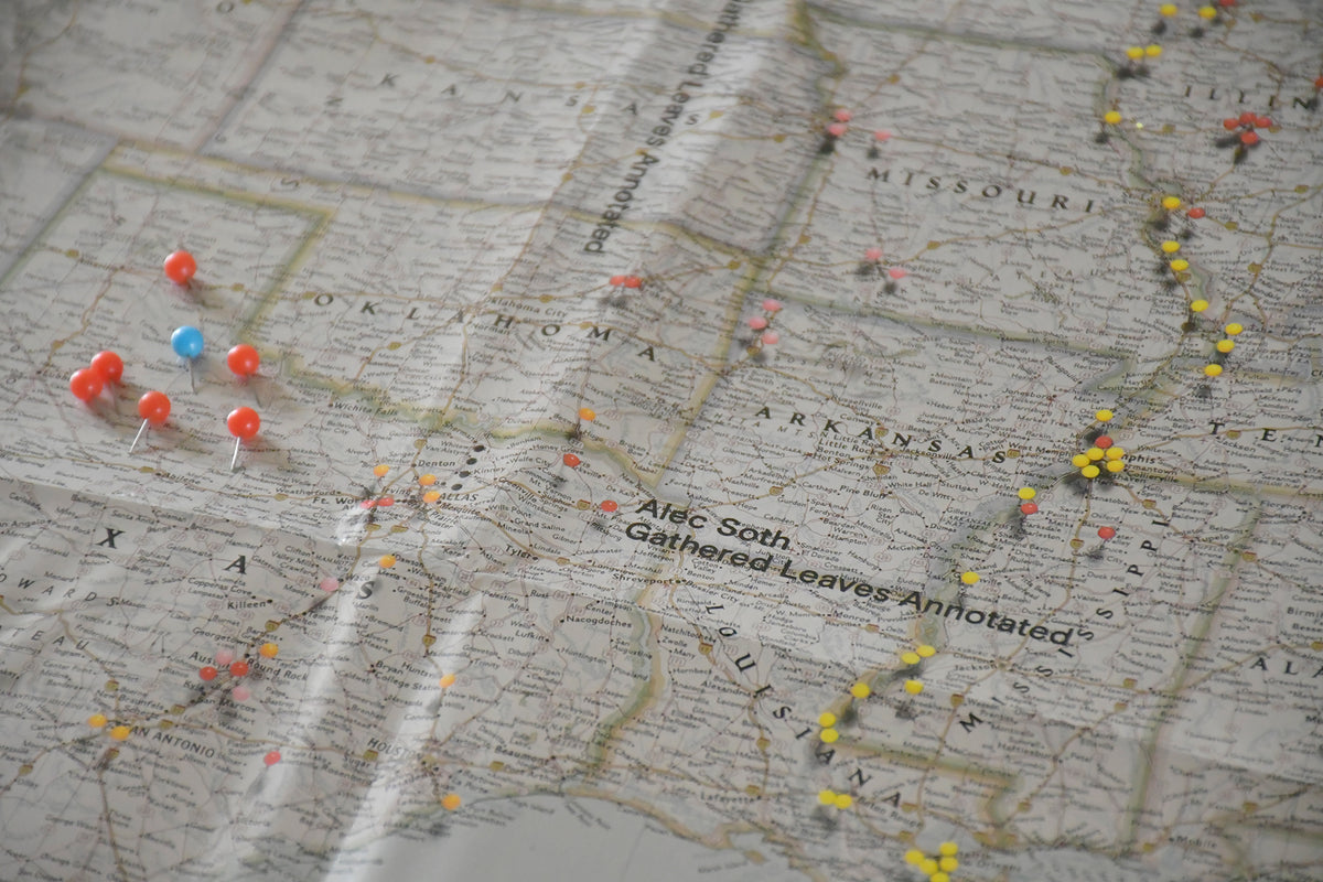 WALLFLOWER CATALOGUE］FILE 007. Alec Soth “GATHERED LEAVES ANNOTATED”