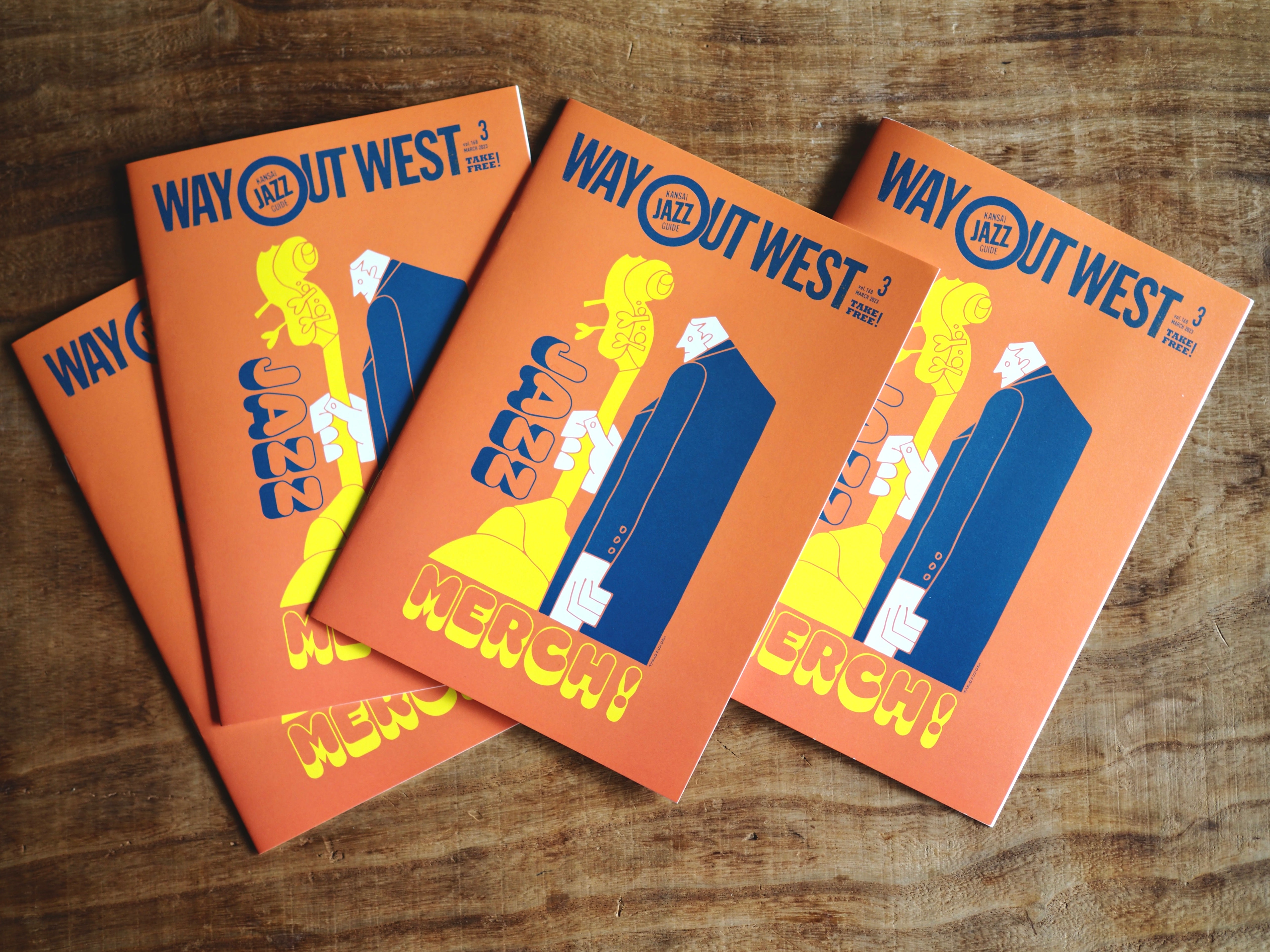 ［free paper］ジャズ情報誌『WAY OUT WEST』配布開始のお知らせ