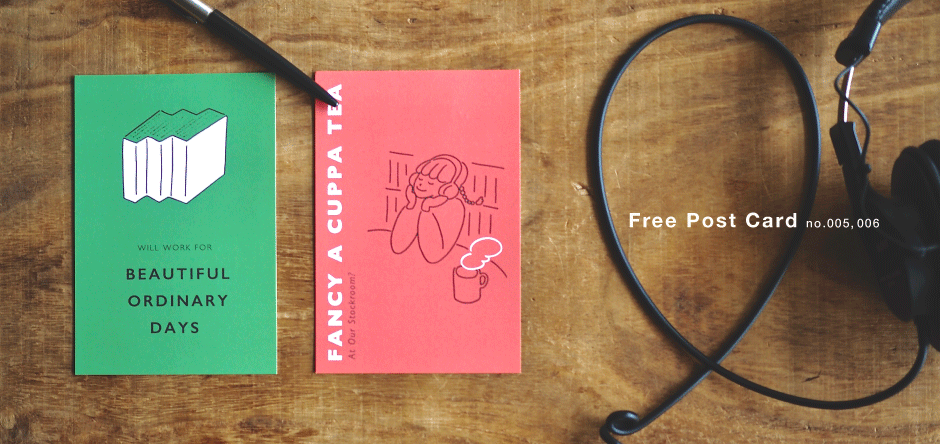 Postcard no.005, 006
