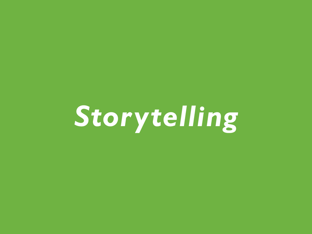 ミニコラム“Storytelling” 配信開始のお知らせ