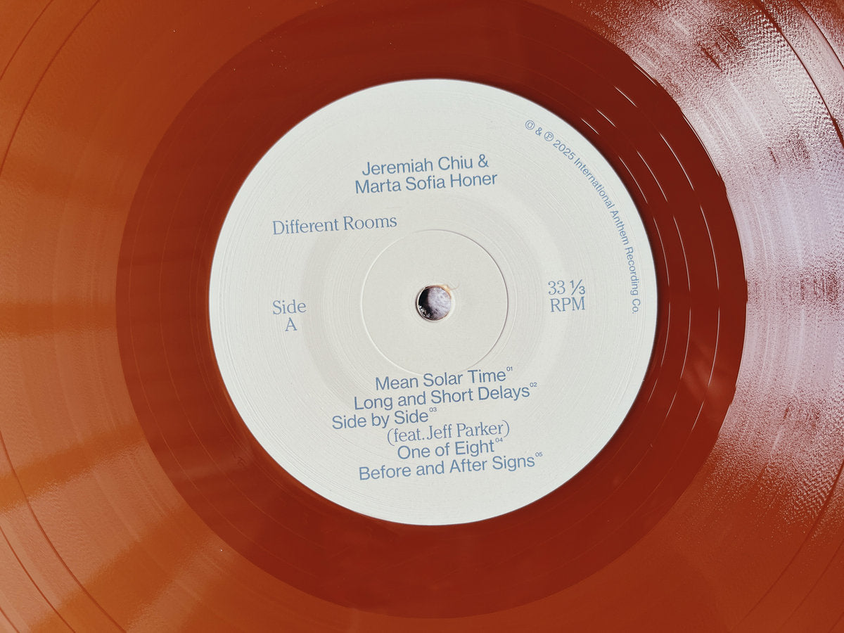 Jeremiah Chiu & Marta Sofia Honer - Different Rooms (‘Battiato Brick’ Red Vinyl)［NEW］
