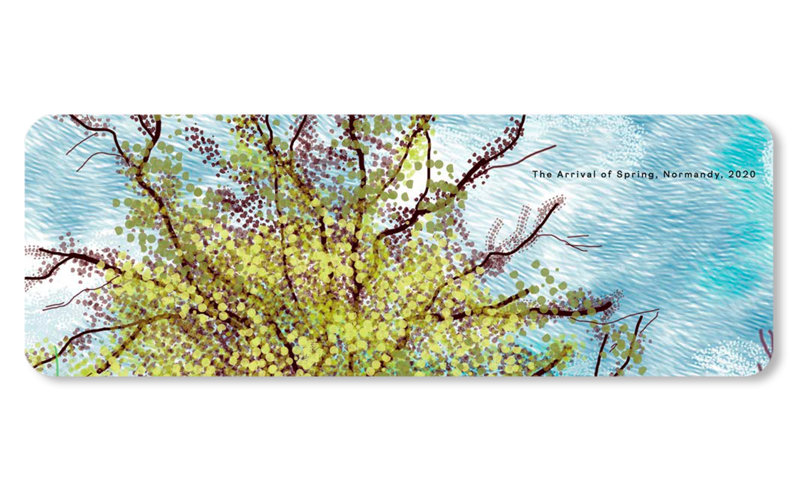 David Hockney - THE ARRIVAL OF SPRING, NORMANDY 2020 [NEW]