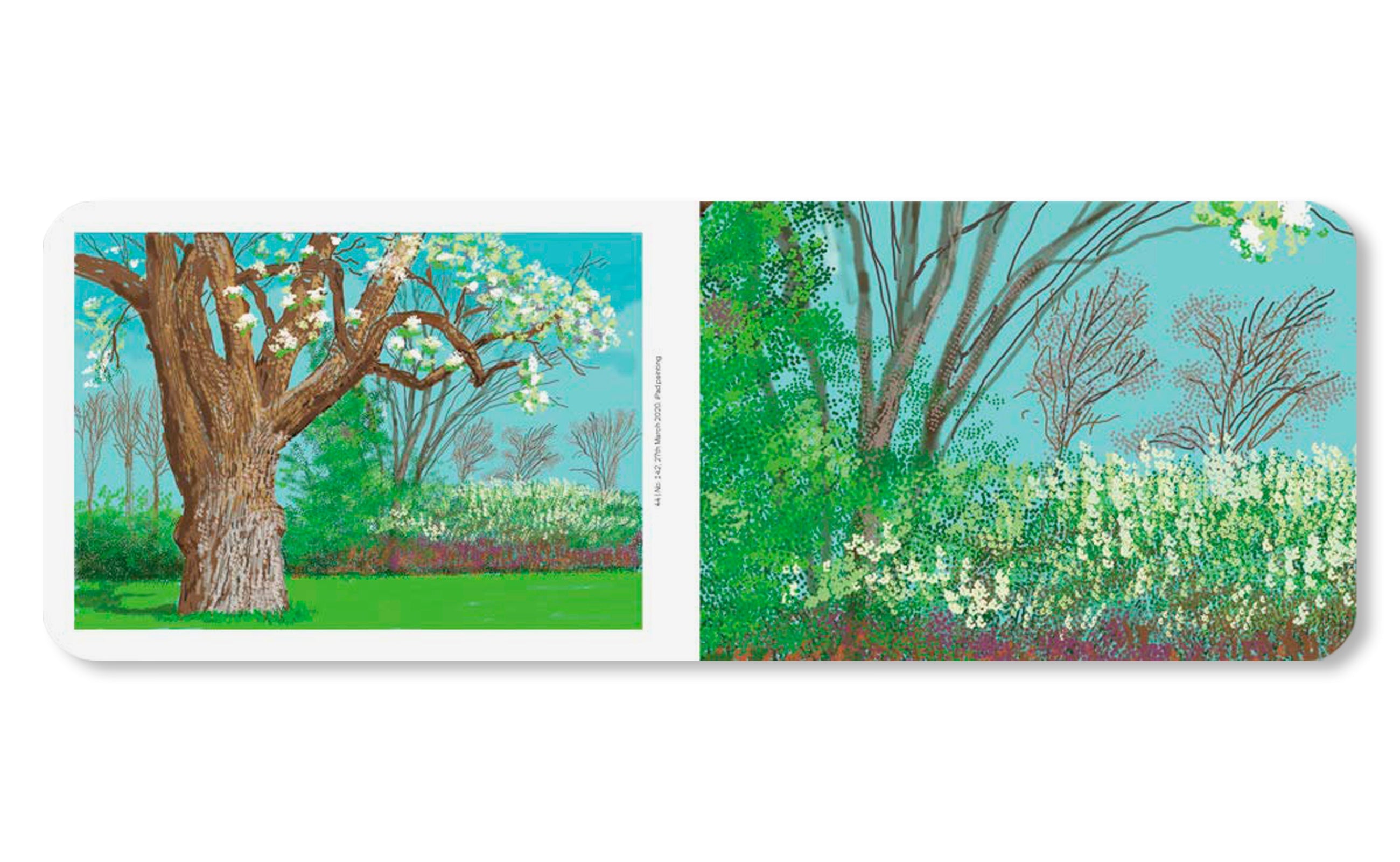 David Hockney - THE ARRIVAL OF SPRING, NORMANDY 2020 [NEW]