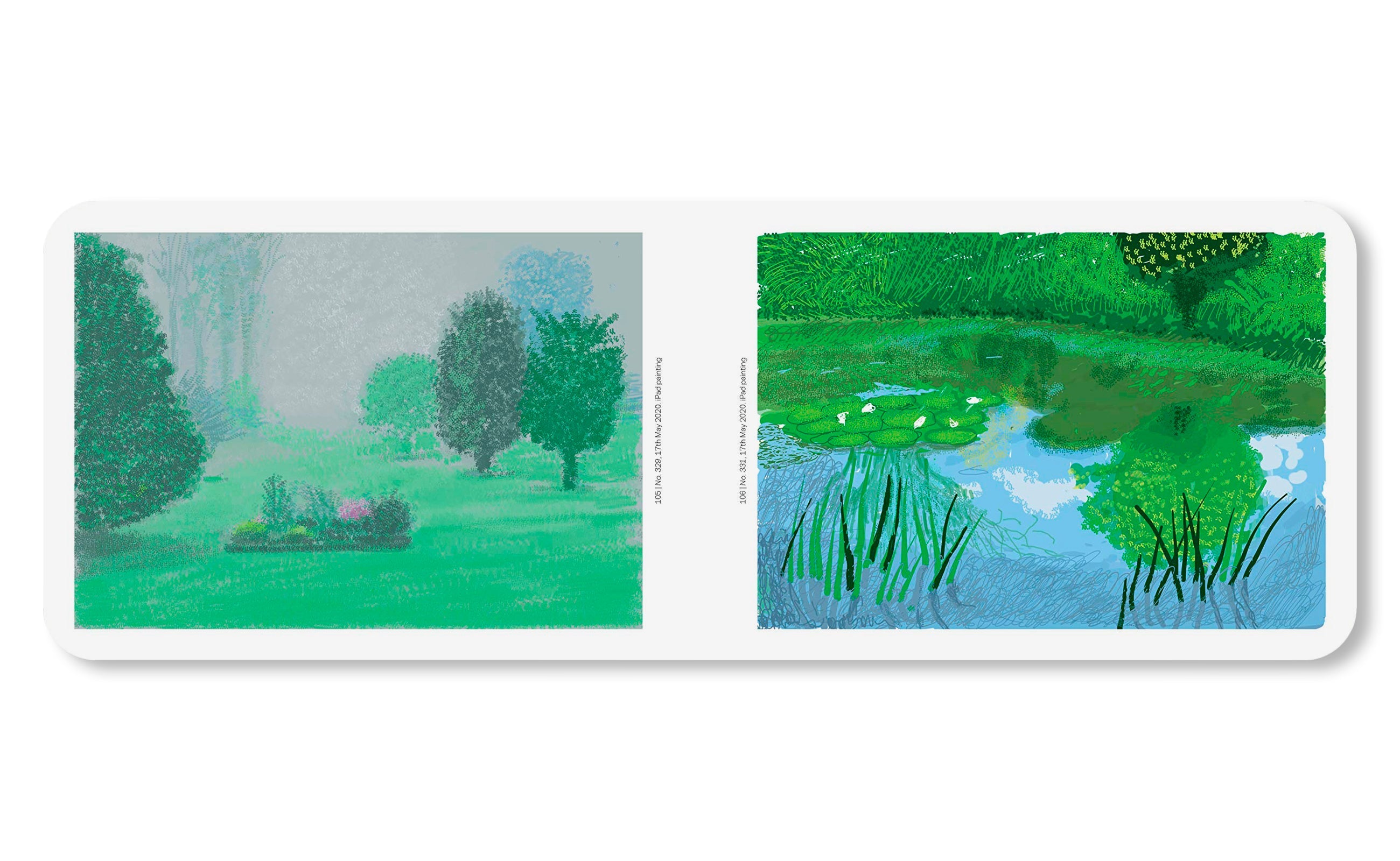 David Hockney - THE ARRIVAL OF SPRING, NORMANDY 2020 [NEW]