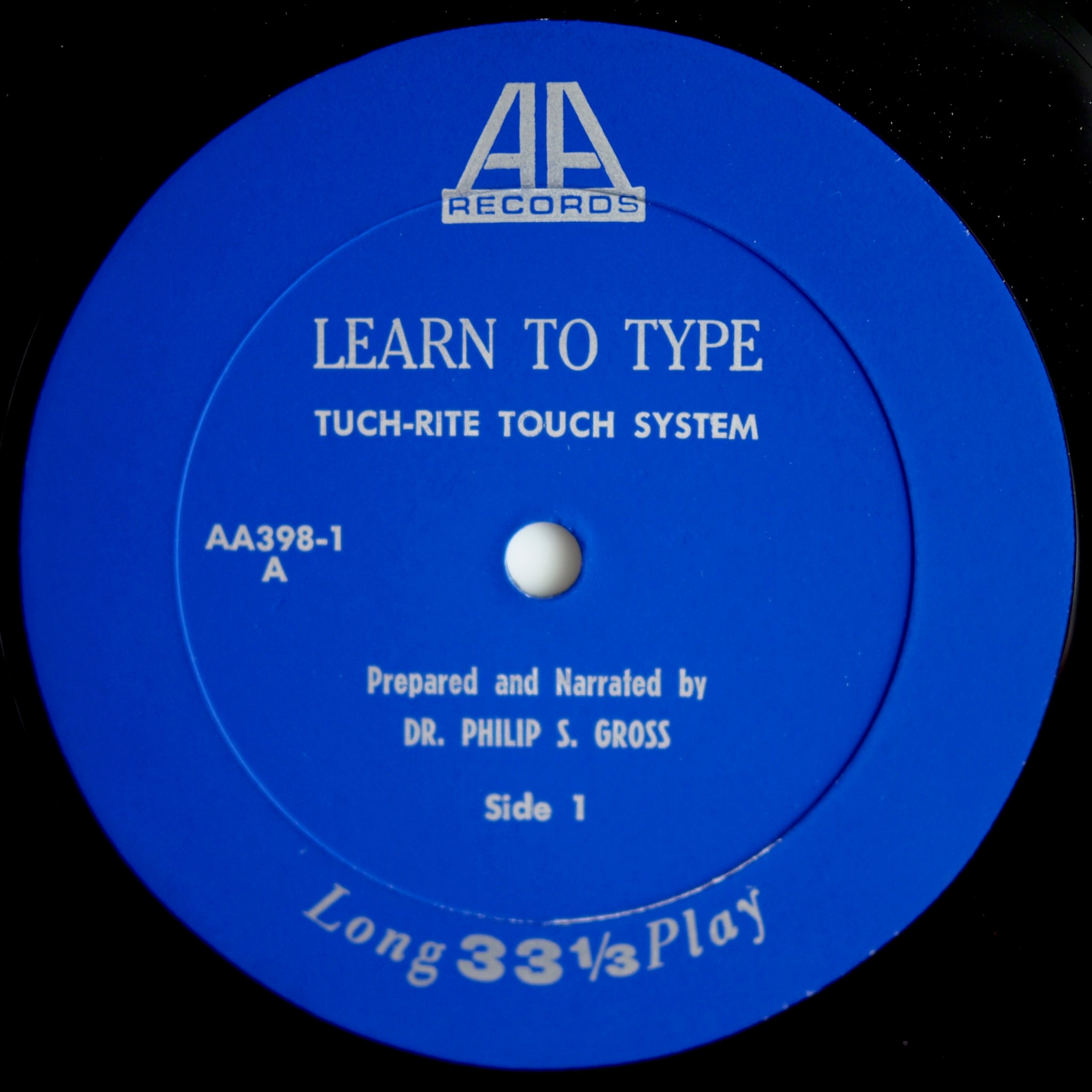 Learn To Type - "TUCH RITE" PERFECT TOUCH SYSTEM TEACHER［used］