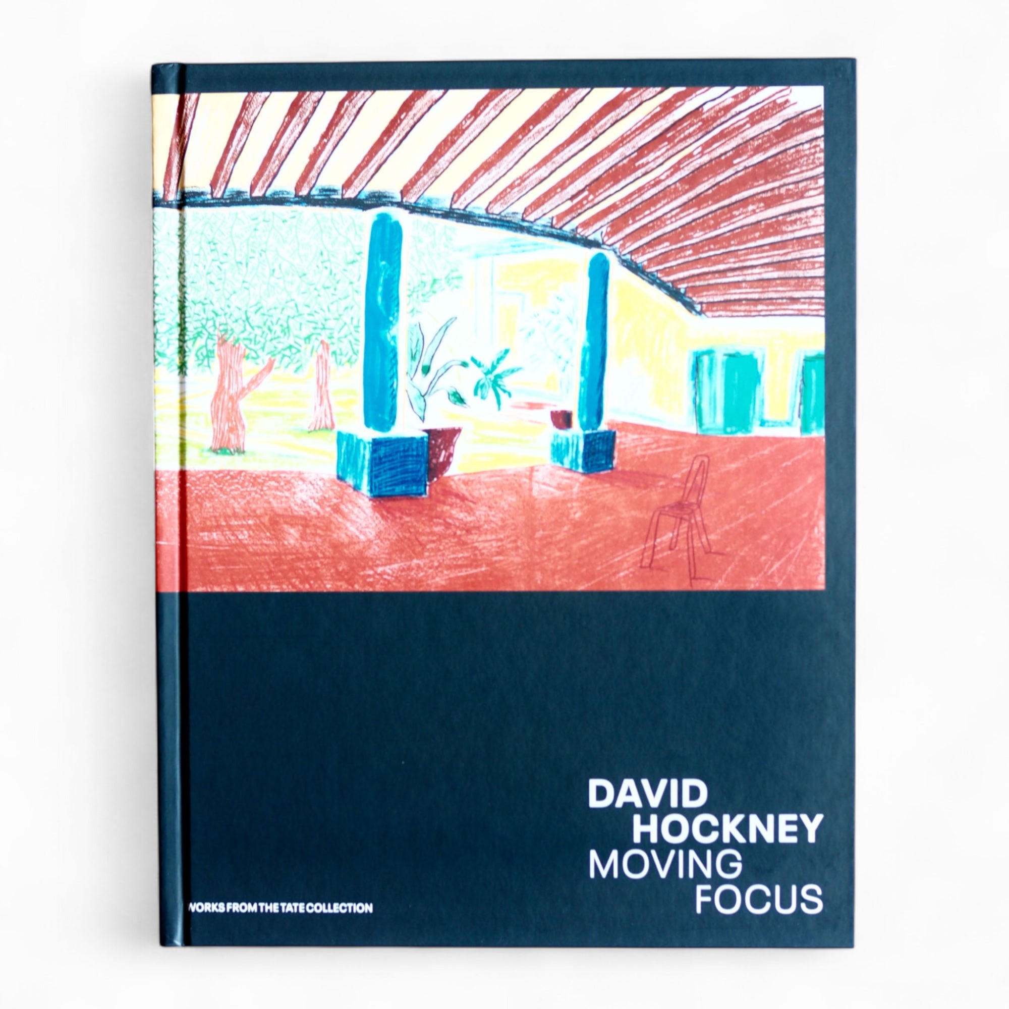 デヴィット・ホックニー　David Hockney - MOVING FOCUS art book　 表  