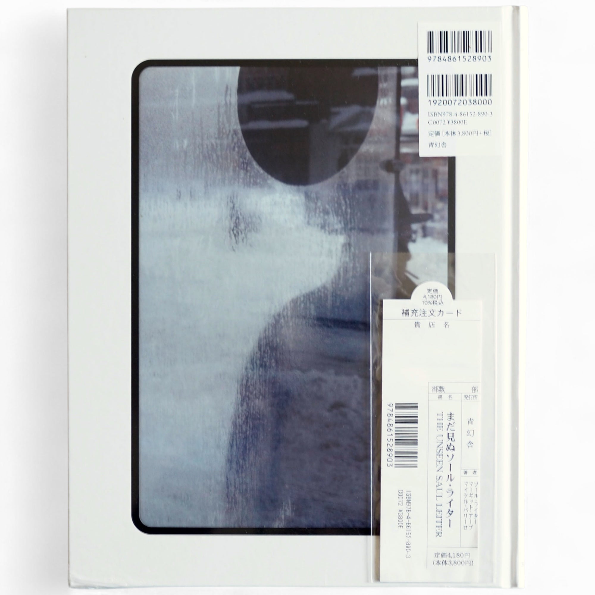 まだ見ぬソール・ライター THE UNSEEN SAUL LEITER 　裏