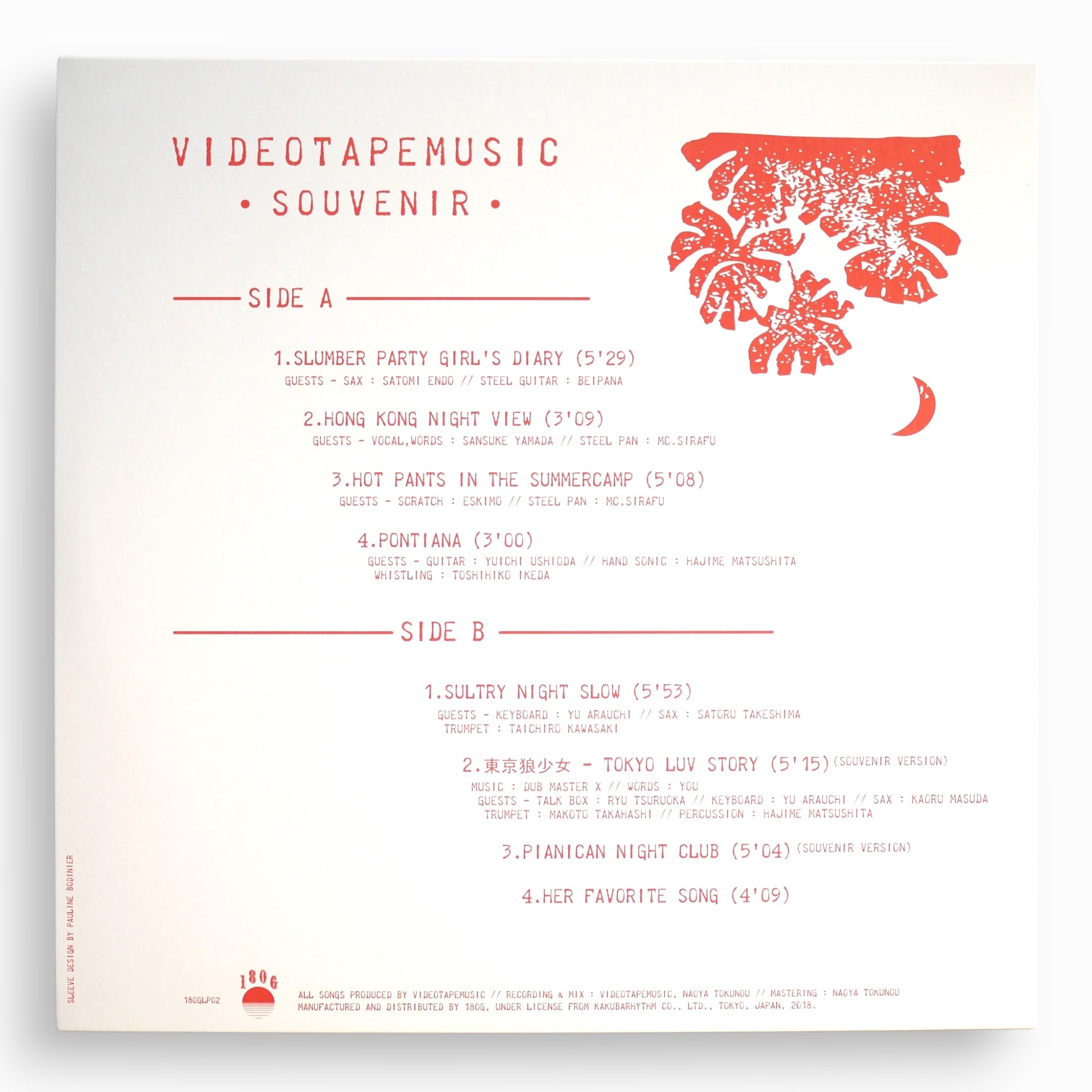 VIDEOTAPEMUSIC - SOUVENIR［used］