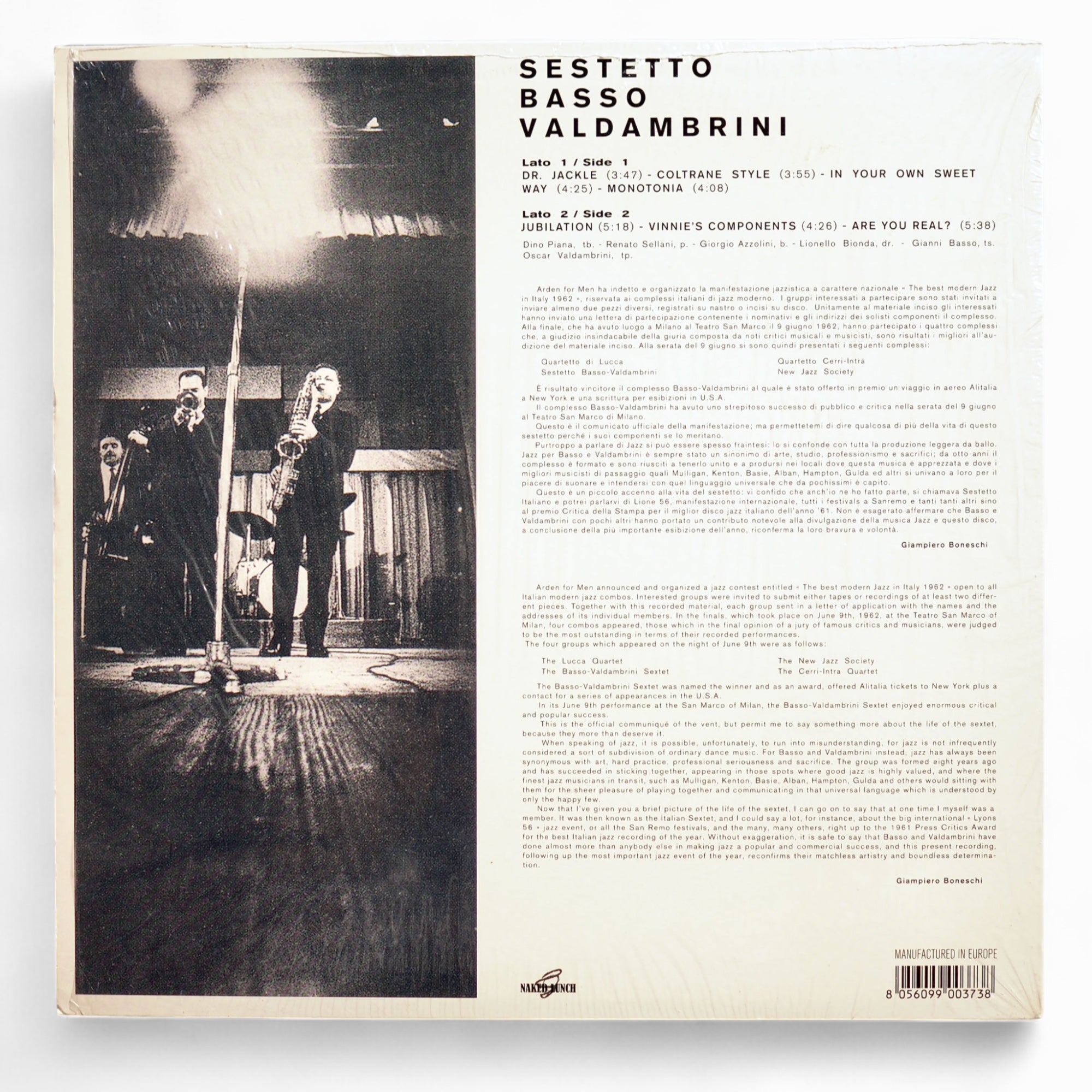 Sestetto Basso-Valdambrini – The Best Modern Jazz In Italy 1962 [USED]