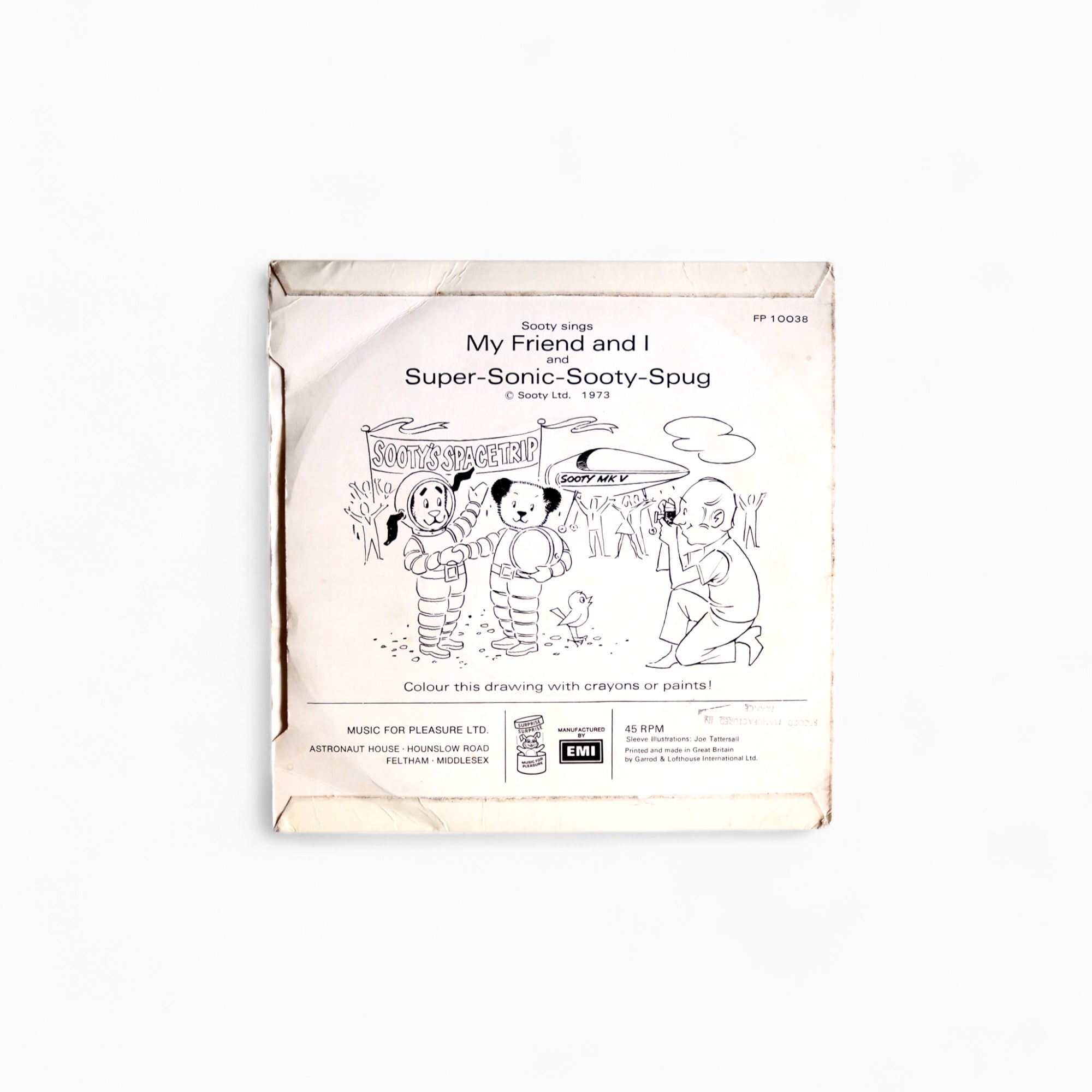 Sooty sings My Friend and I and Super-Sonic-Sooty-Spug［used］