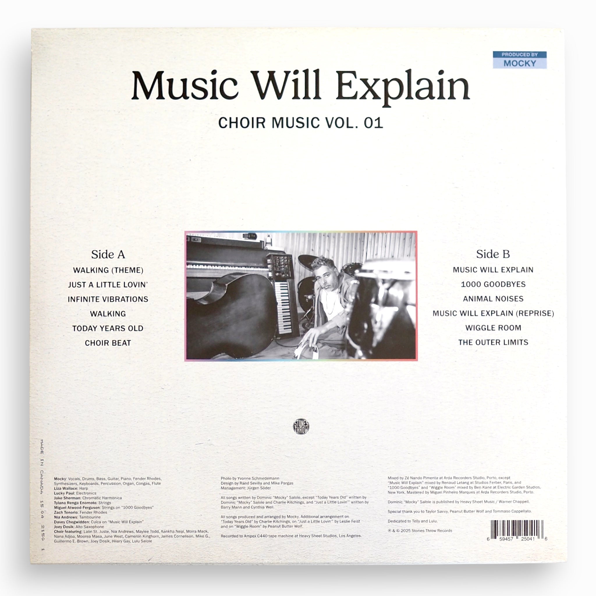 Mocky - Music Will Explain (Choir Music Vol. 1) [LP / NEW]