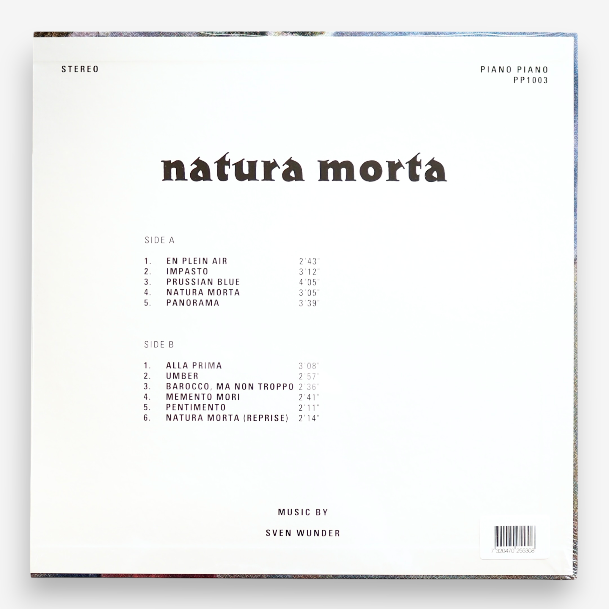 Sven Wunder - NATURA MORTA (repress)［NEW］