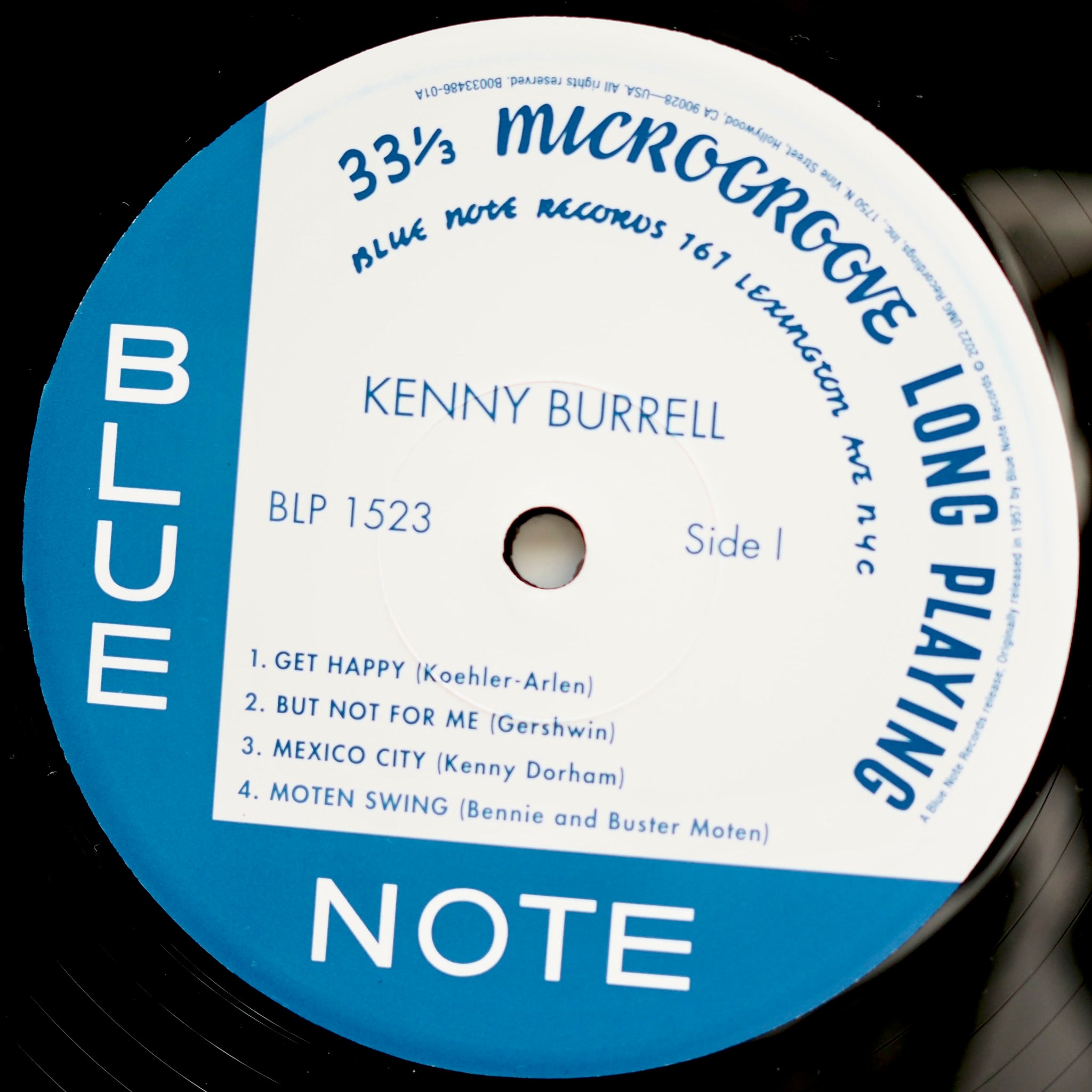 Kenny Burrell - S.T. (2022 reissue, BLUE NOTE TONE POET SERIES)  [used]