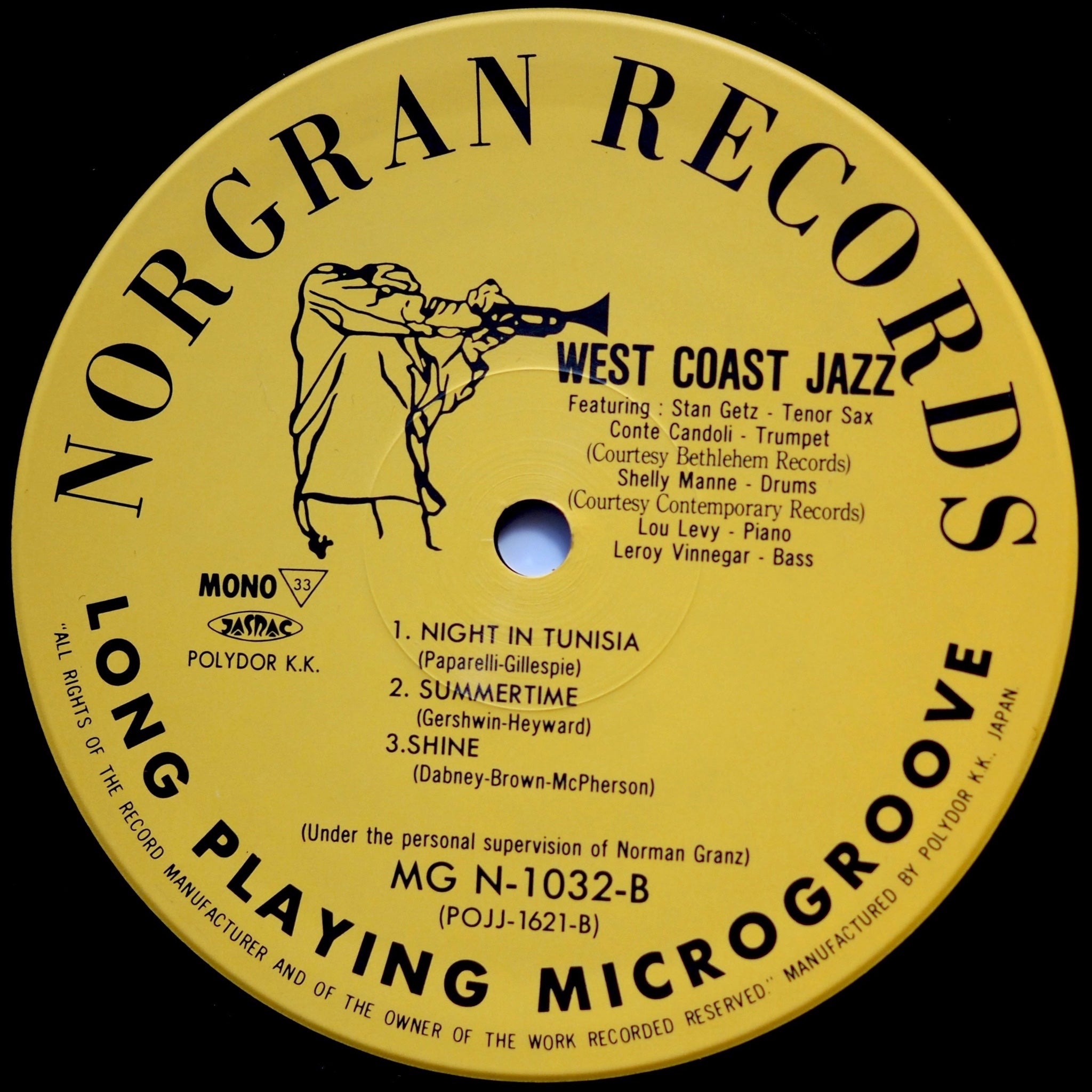 Stan Getz - West Coast Jazz [1994 reissue / JPN / used]