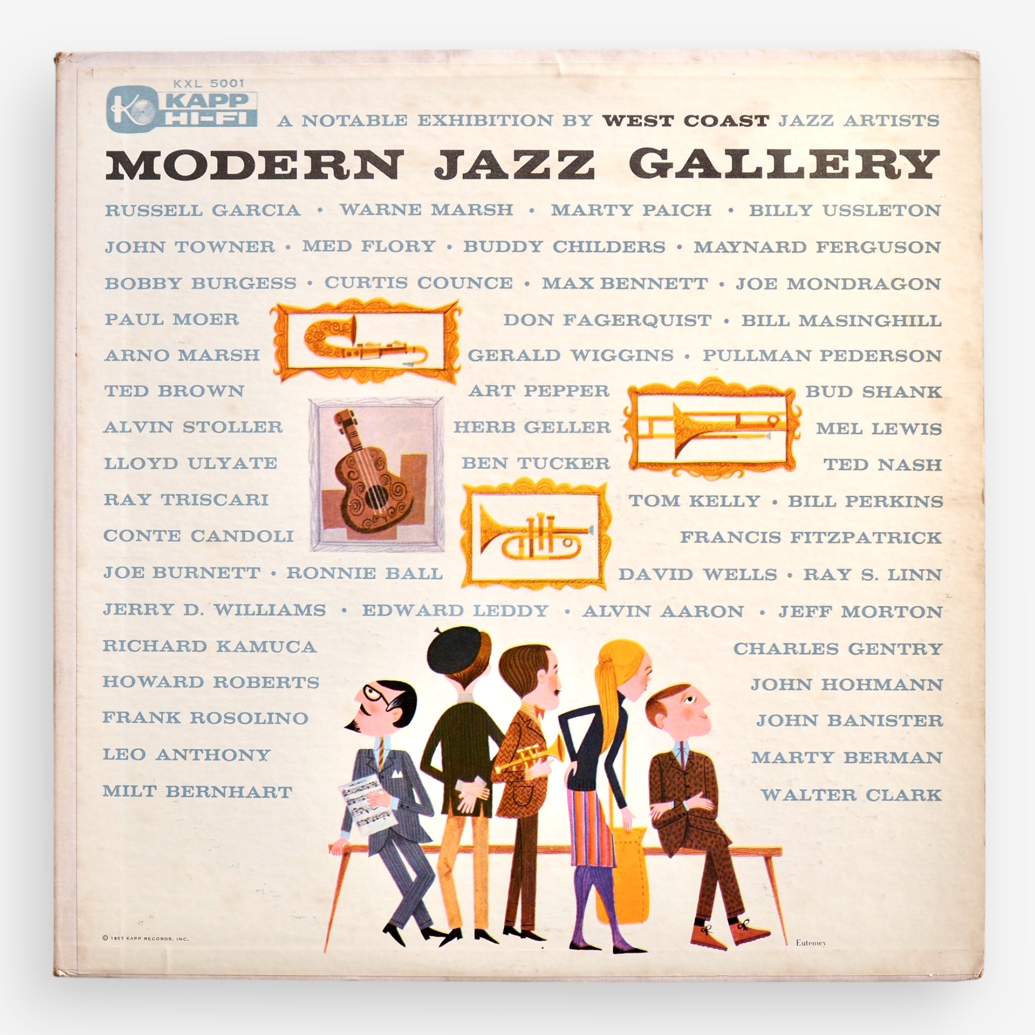 V.A – Modern Jazz Gallery | Kapp Records  [used]