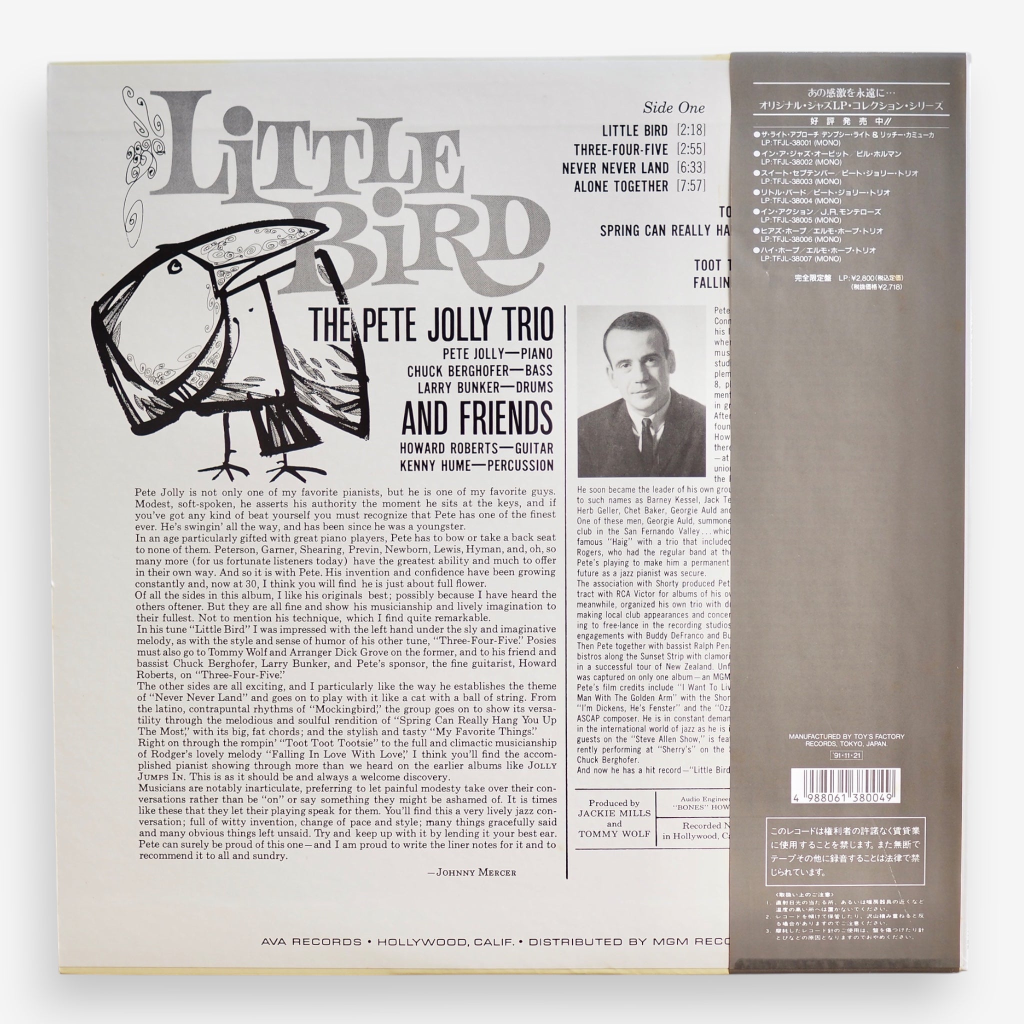 Pete Jolly - Little Bird [used]