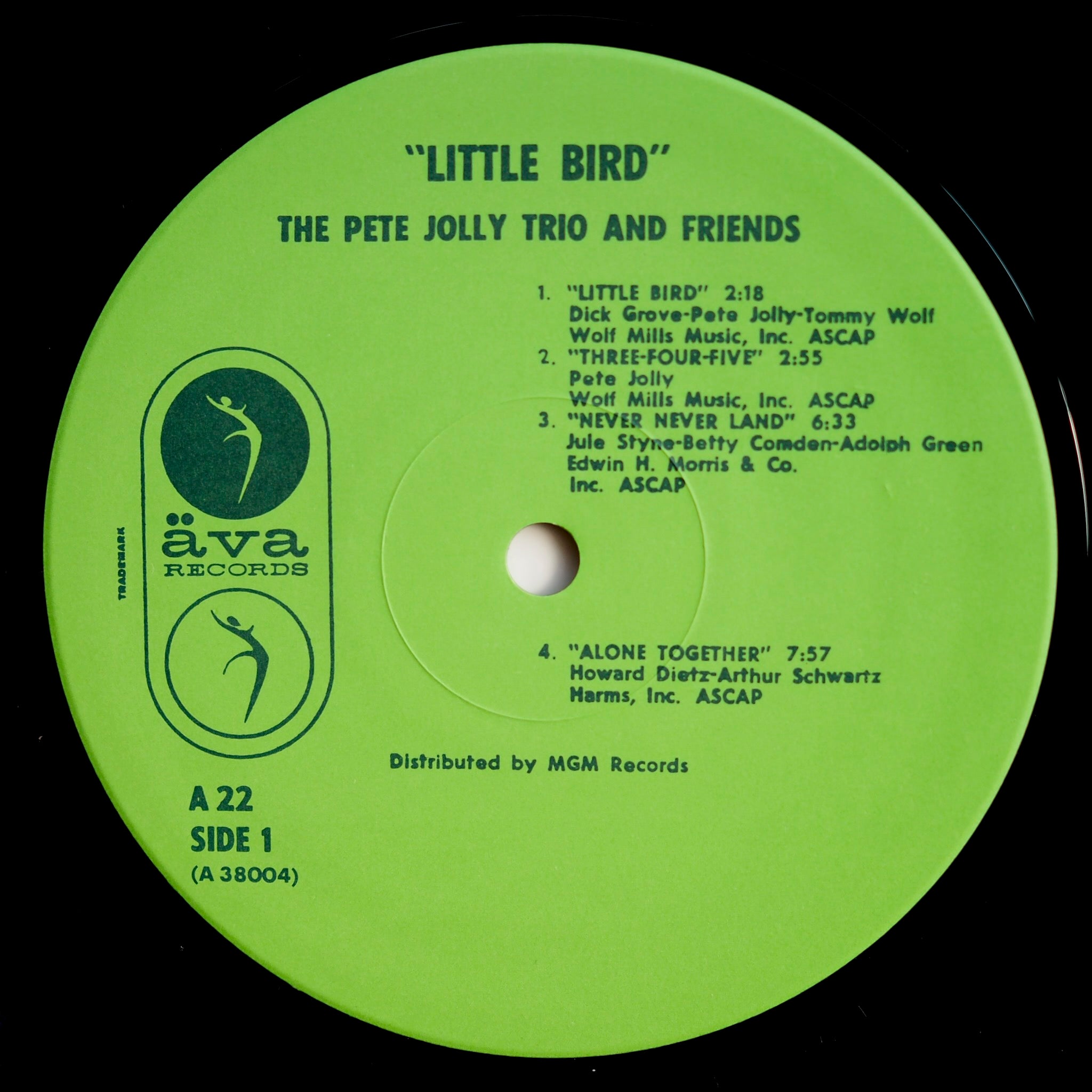 Pete Jolly - Little Bird [used]