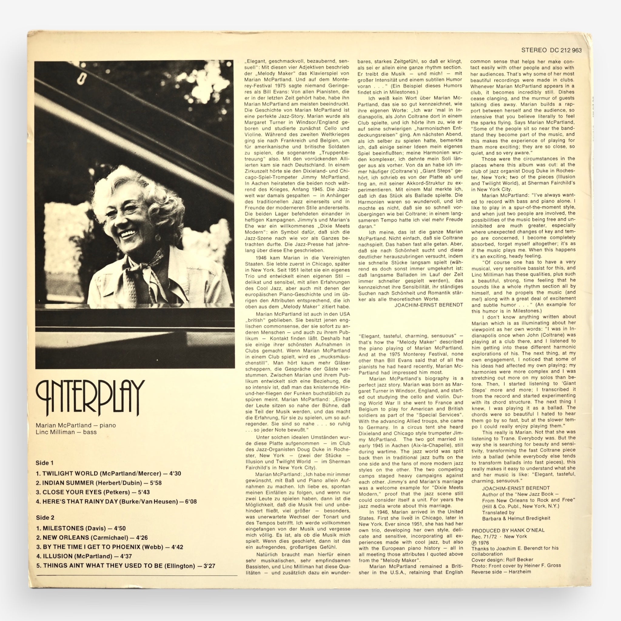 Marian McPartland - Interplay [used]