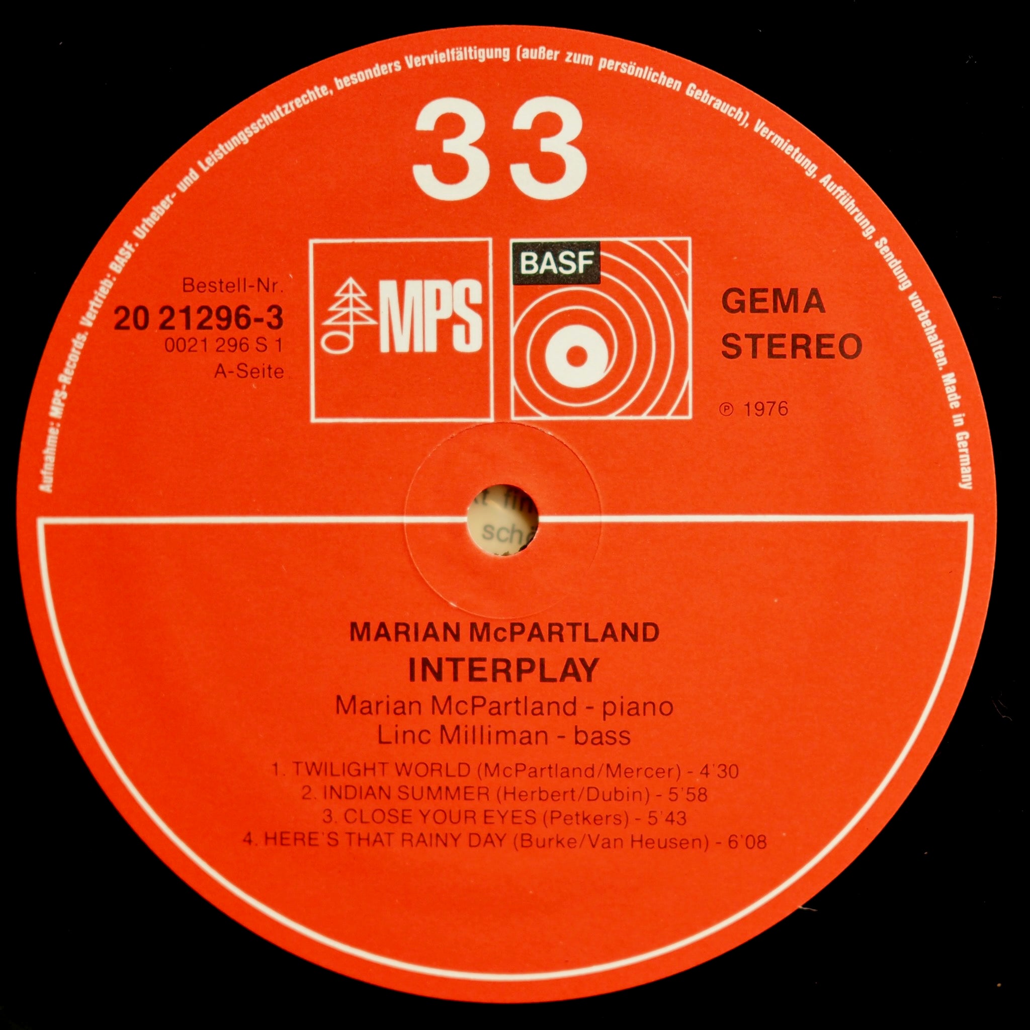 Marian McPartland - Interplay [used]