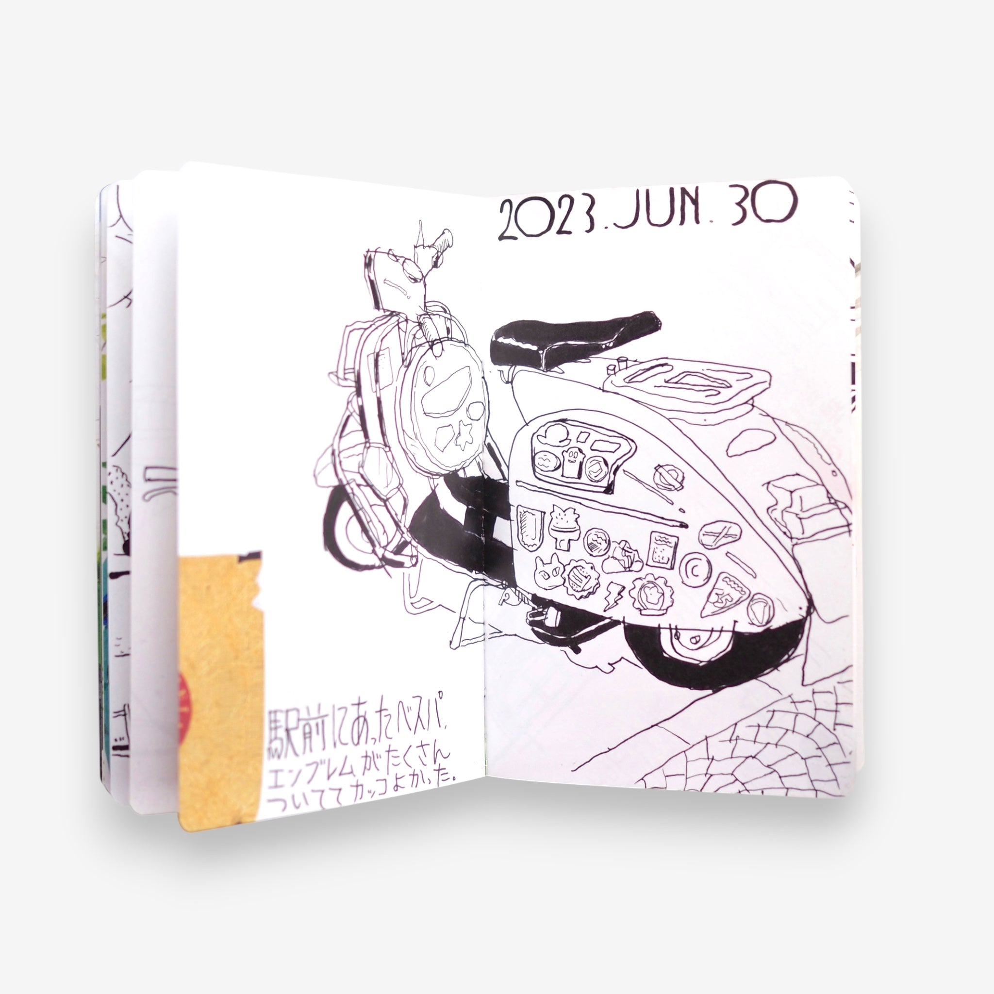 Taketuma 『Travel Sketch』 An old travelogue included in the art book “Travel Sketch