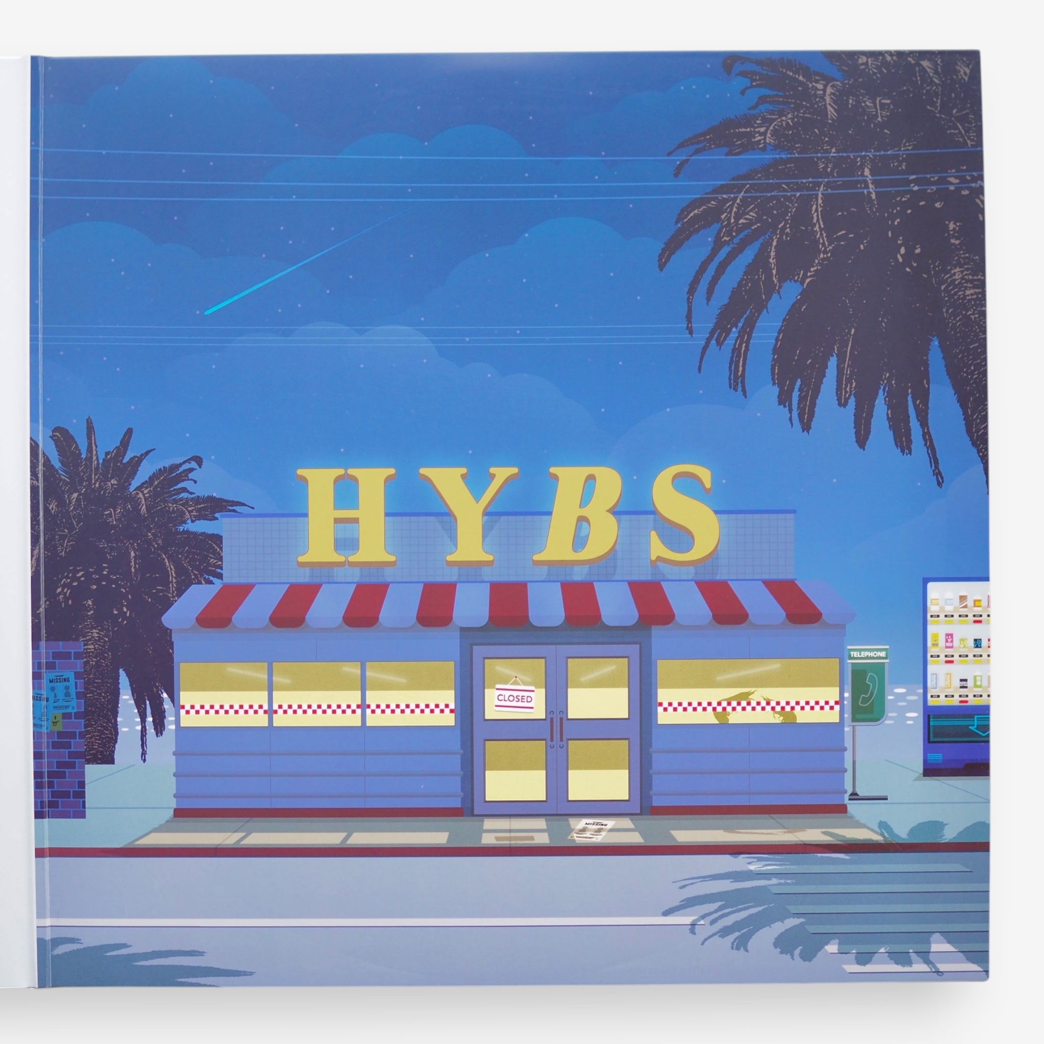 HYBS - MAKING STEAK (2025 repress, transparent orange vinyl) [used]