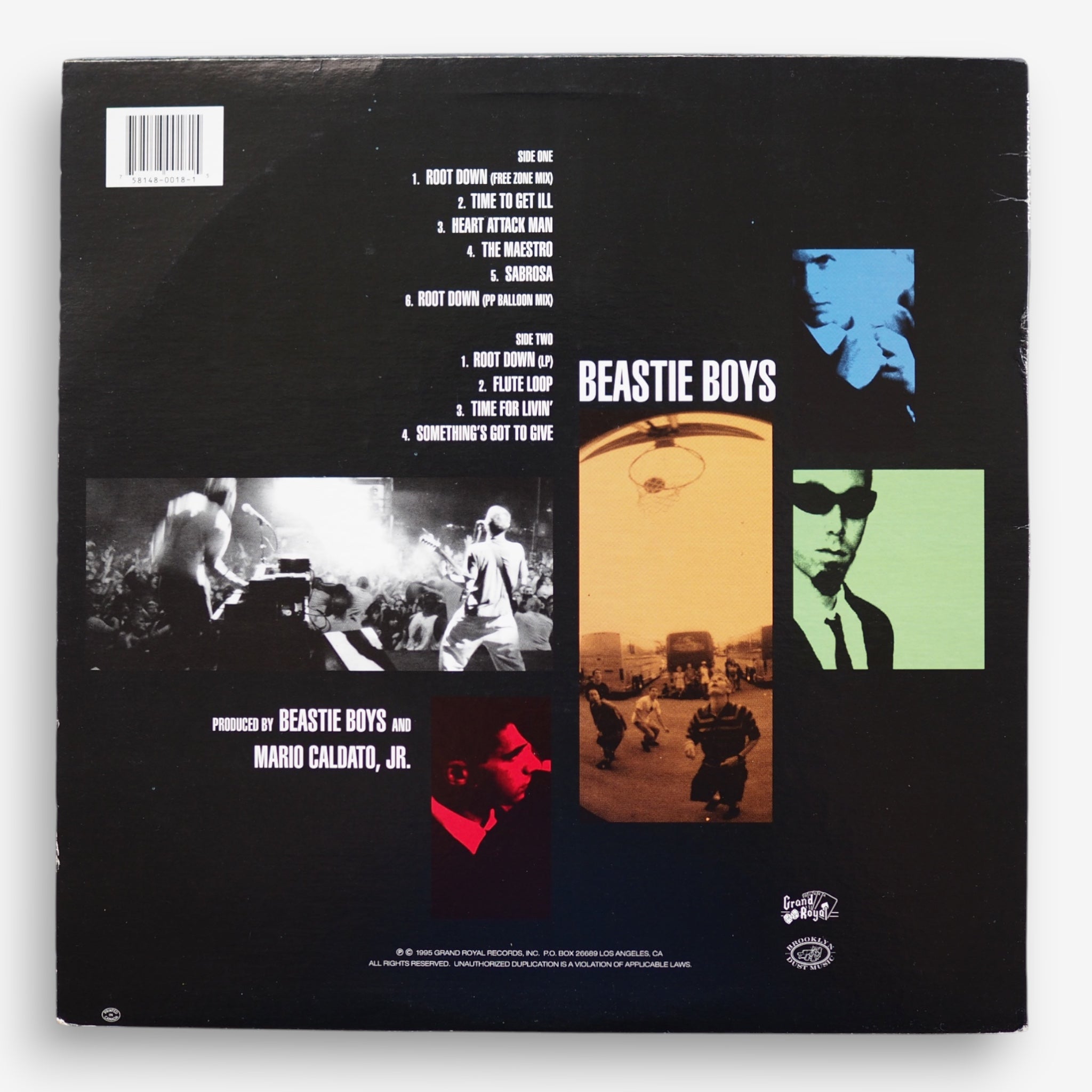 The Beastie Boys – Root Down EP (12inch, vinyl) [used]