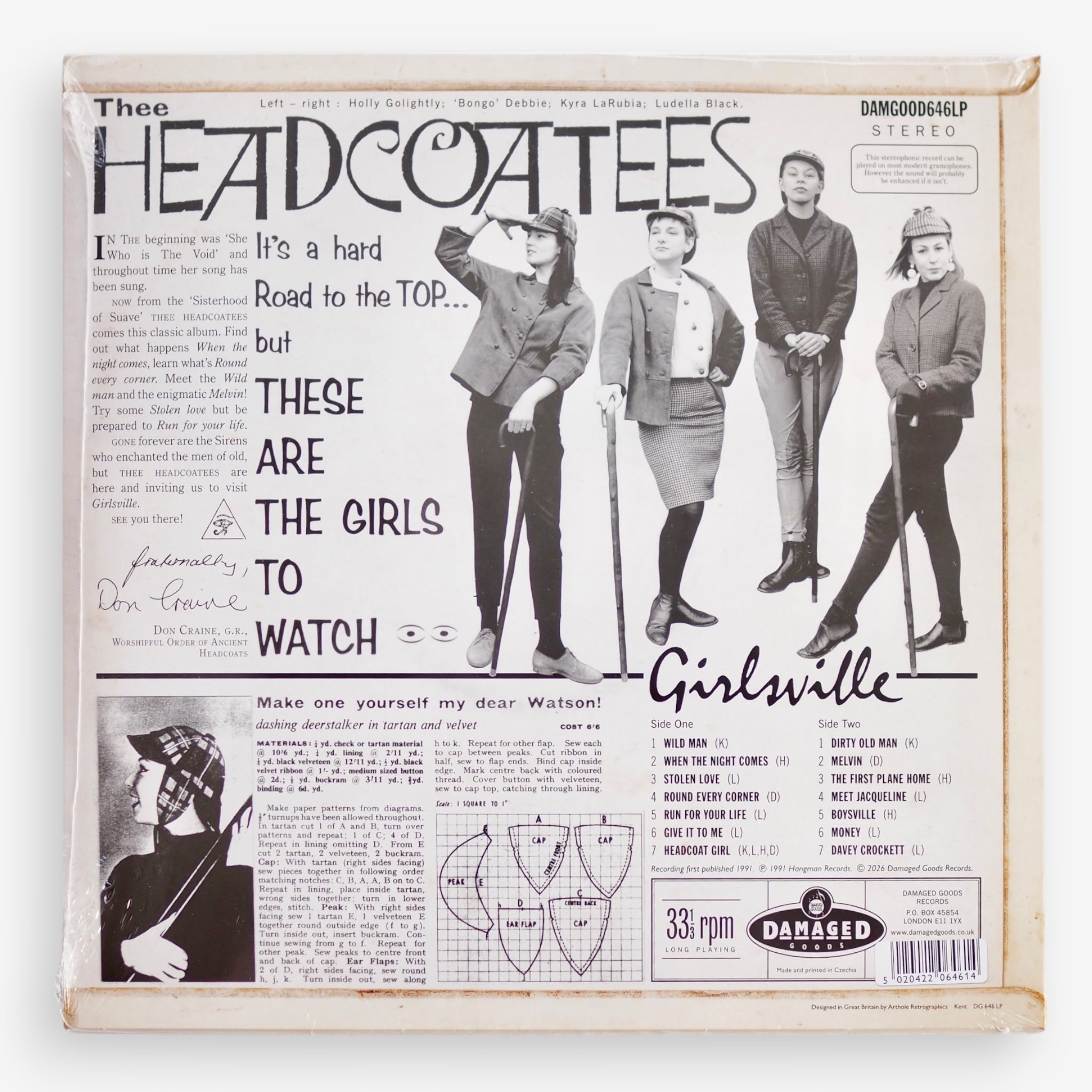 Thee Headcoatees - Girlsville (2026 reissue | Expanded Edition) [NEW]
