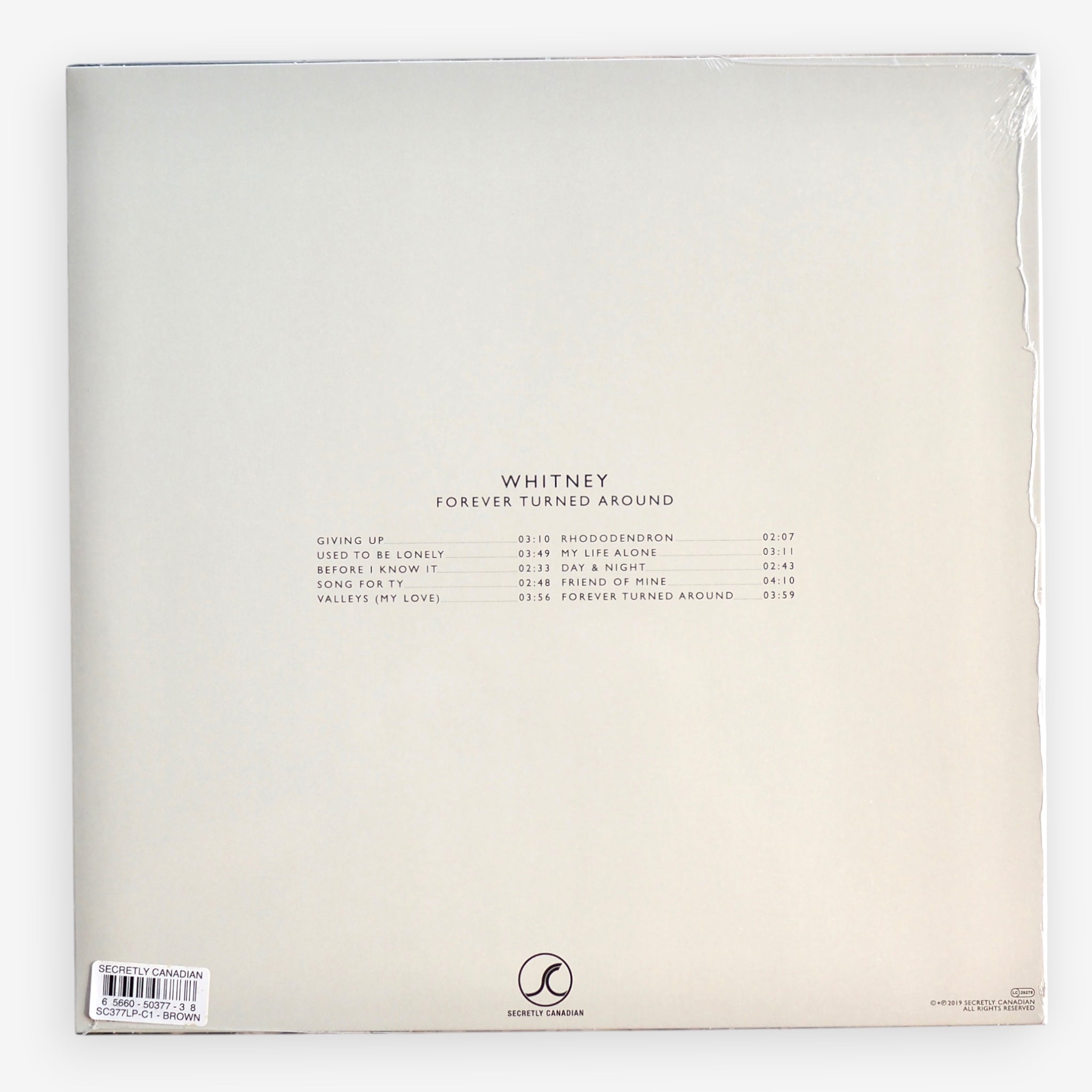 Whitney - Forever Turned Around (Limited forest bark colored vinyl) [NEW]