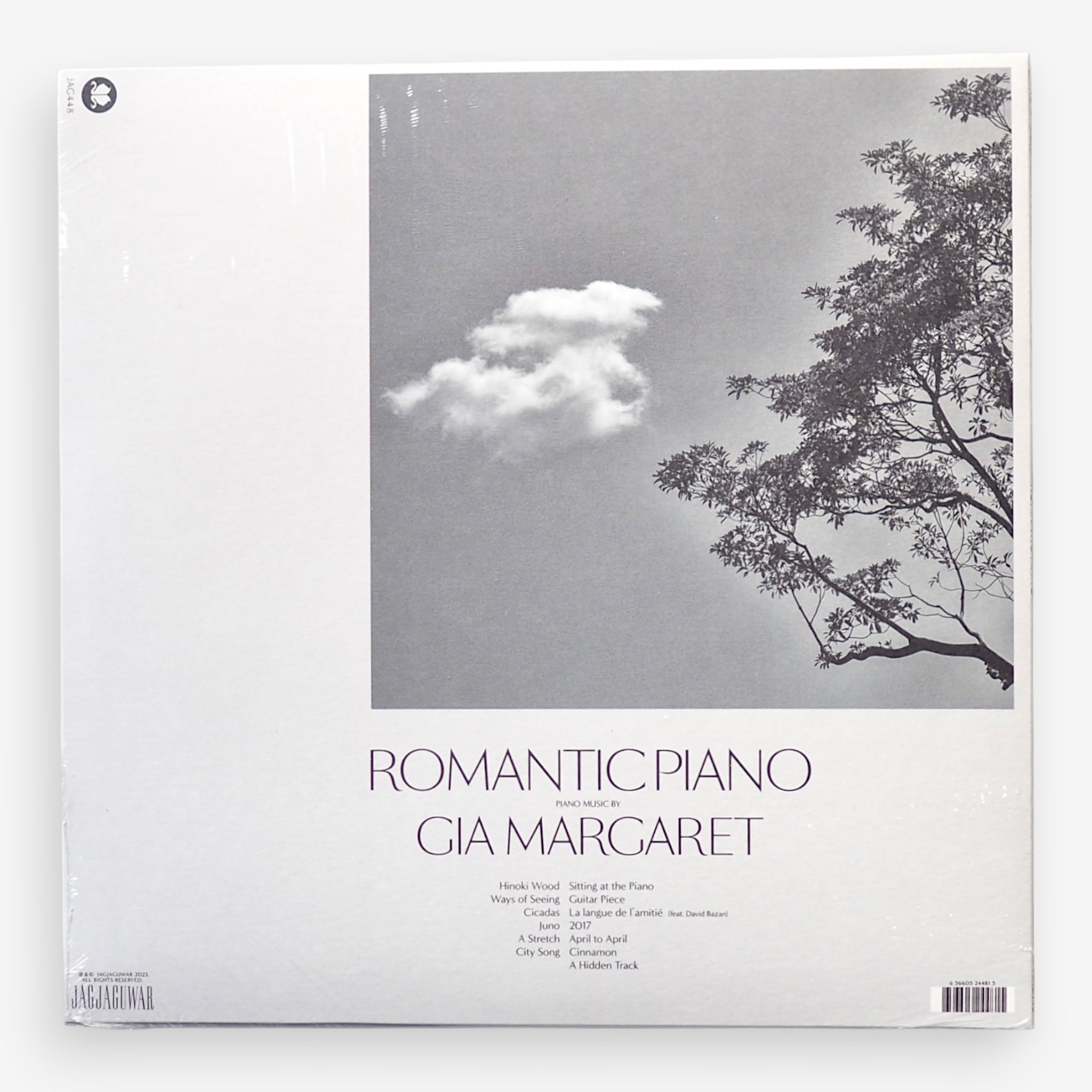 Gia Margaret - Romantic Piano (LP: Black Vinyl) [NEW]