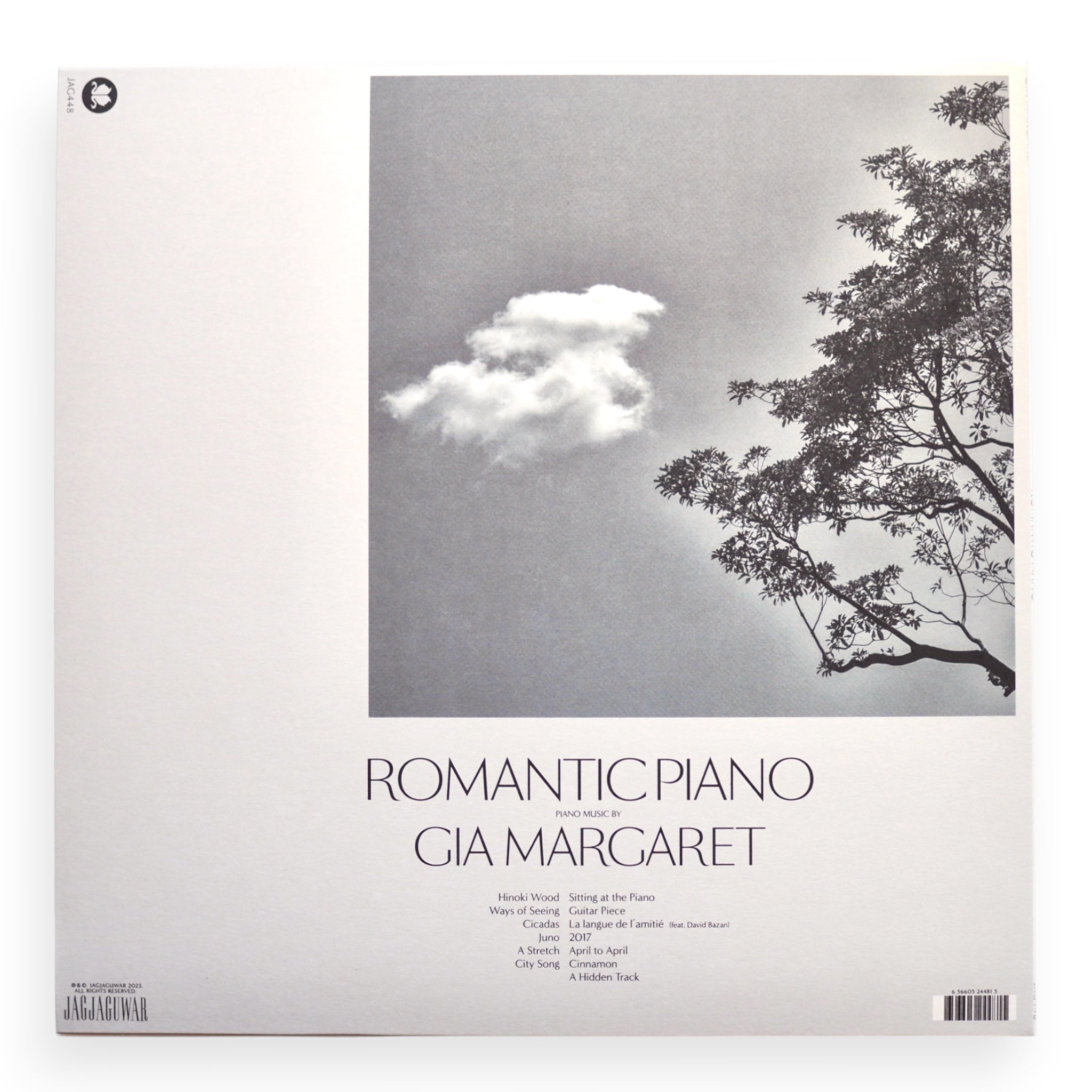 Gia Margaret - Romantic Piano (LP: Black Vinyl) [NEW]