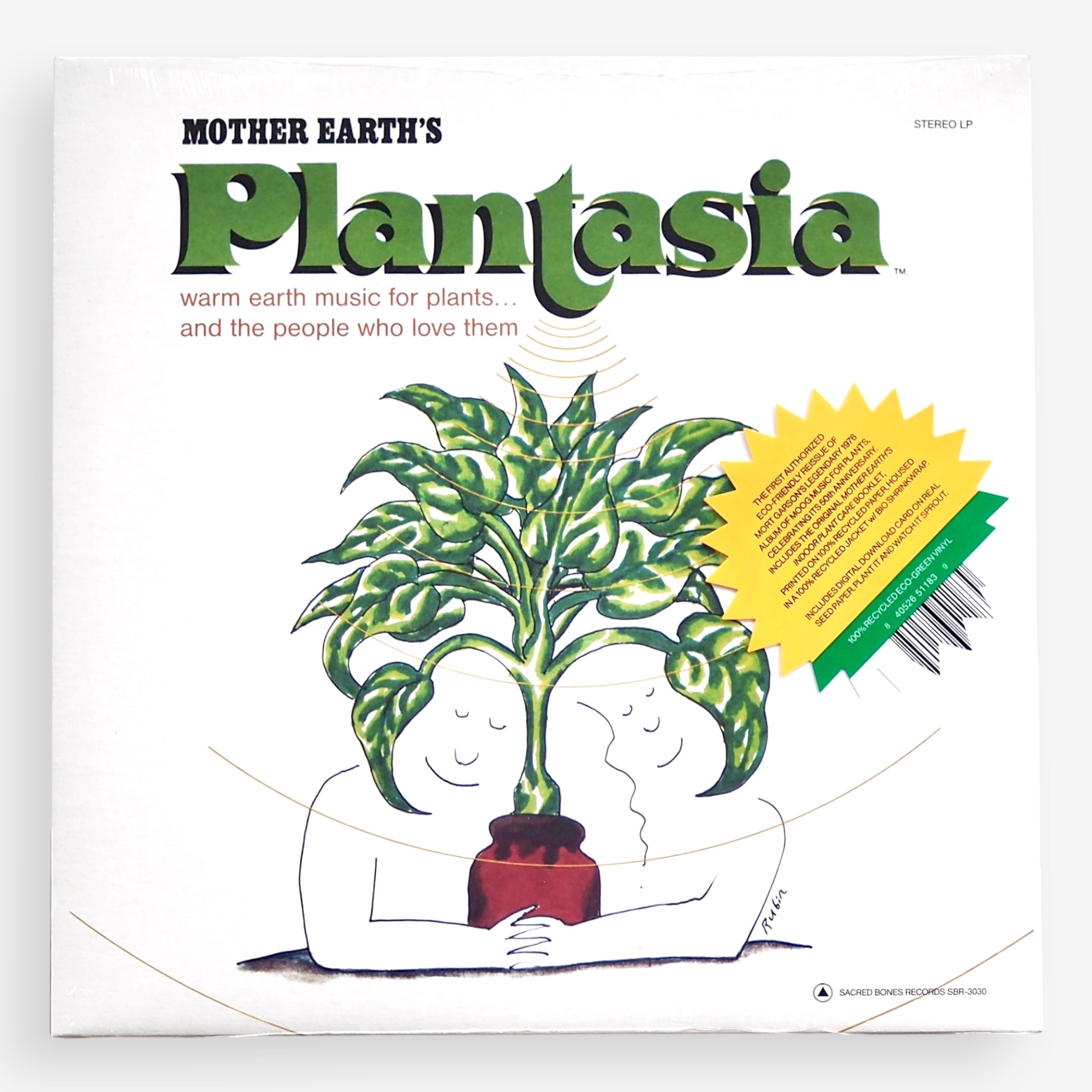 Mort Garson -  Mother Earth's Plantasia (50th Anniversary Eco-Green Vinyl LP) [PRE ORDER | 2026.9.4 OUT]