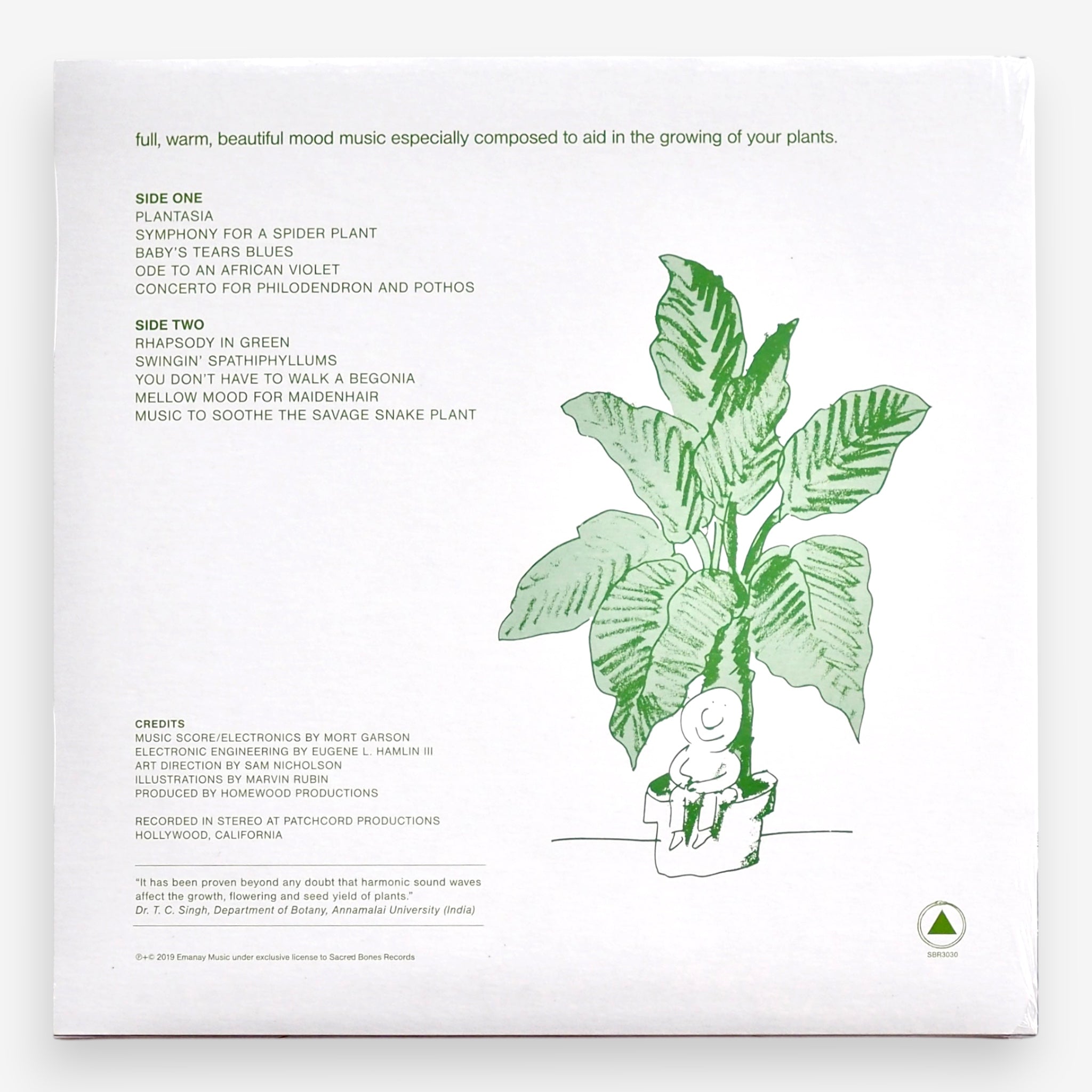 Mort Garson -  Mother Earth's Plantasia (50th Anniversary Eco-Green Vinyl LP) [PRE ORDER | 2026.9.4 OUT]