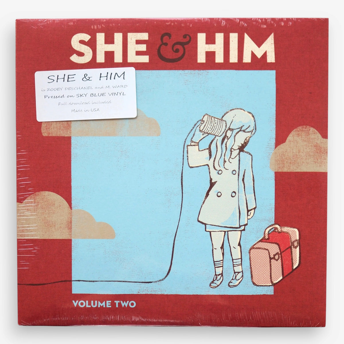SHE & HIM - Volume Two (2023 reissue, Sky Blue Vinyl)