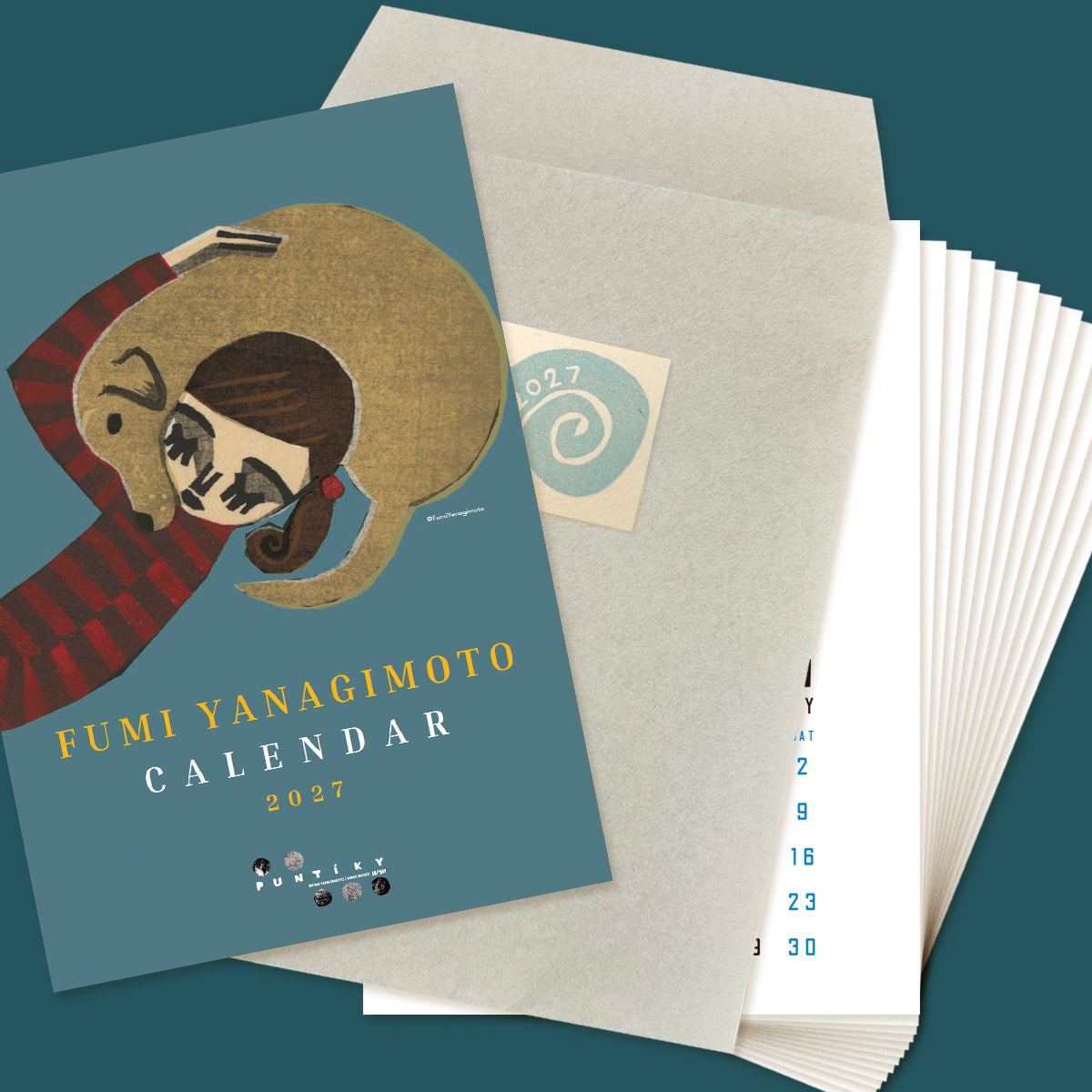 FUMI YANAGIMOTO 2027 CALENDAR  (柳本 史2027カレンダー) [PRE ORDER | 11月中旬入荷予定]
