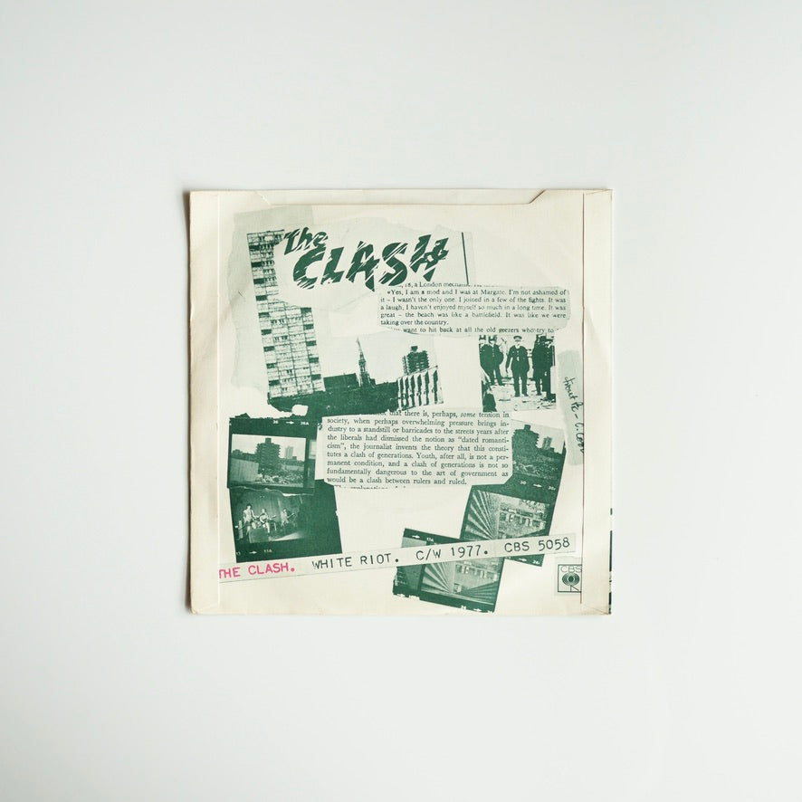 THE CLASH WHITE RIOTS IN NEW YORK 限定版 CLASH, THE (ザ・クラッシュ) - White Riot / 1977 (UK