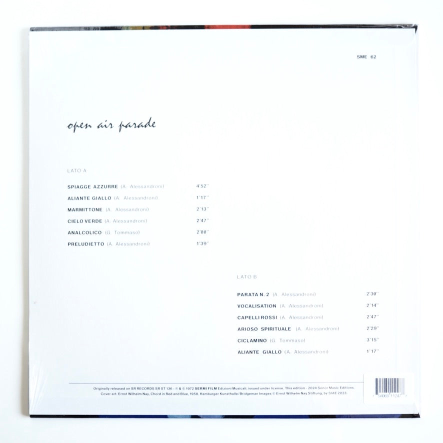 ALESSANDRO ALESSANDRONI - OPEN AIR PARADE［NEW］