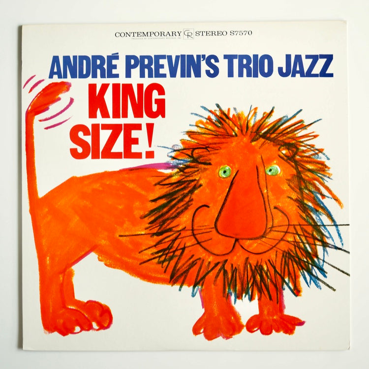 ANDRÉ PREVIN'S TRIO JAZZ - KING SIZE［used］